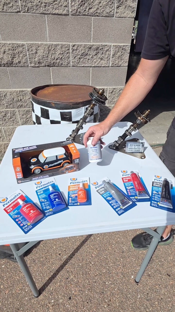 Huge thanks to our friends at @permatexusa for contributing these amazing gift packs to our Bimmer Bash drivers!
Permatex has you covered for all of your car repair and maintenance needs, with flex-sealants, lubricants, thread locker, cleaning products and more. Check out their full catalog of products at permatex.com
#bimmerbash #driftcolorado #drifting #pikespeakinternationalraceway #coloradocarscene
