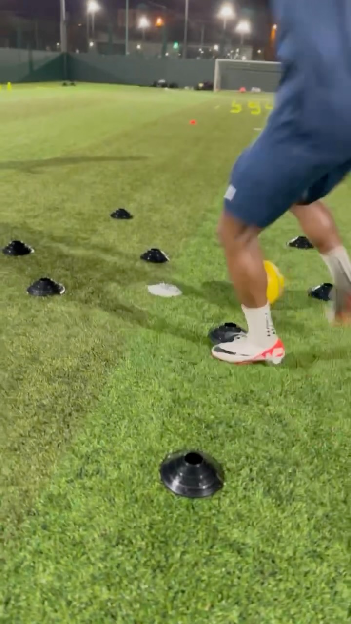 Small touches to improve dribbling
