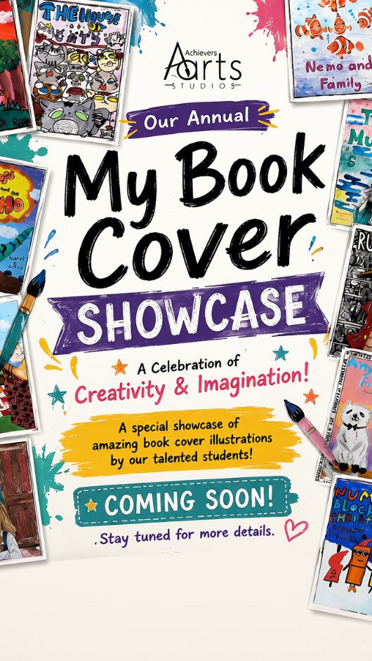 Exclusively AA annual Book Cover event.
Look forward to seeing the children's creation! β€οΈ
