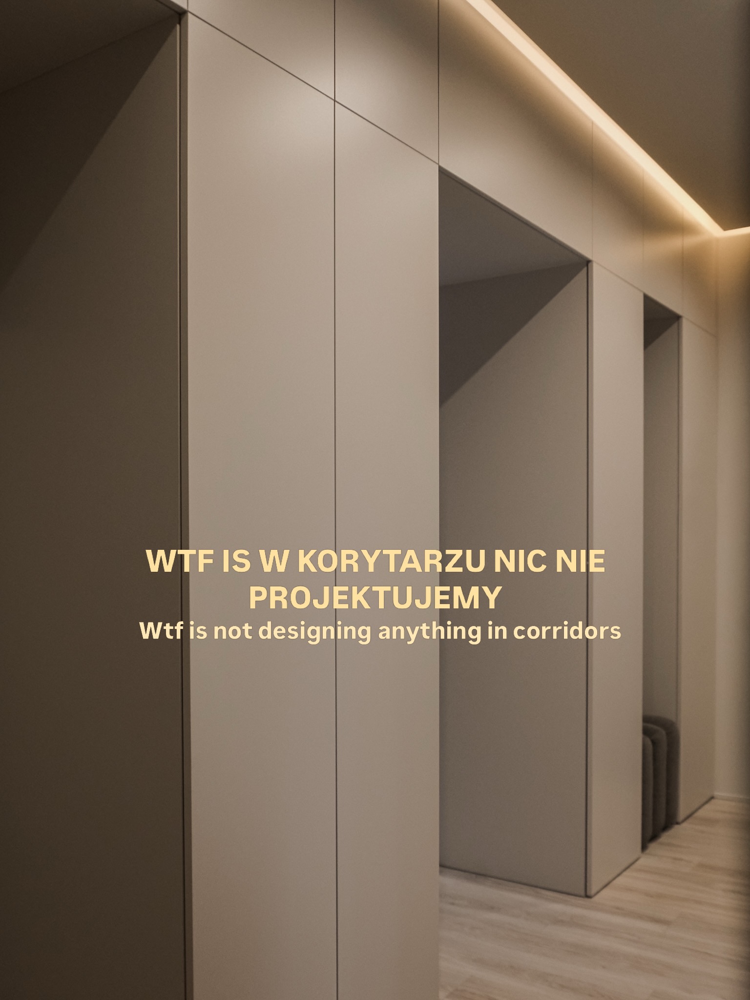 Mówiłam już, że uwielbiam ostatnio projektować korytarze?
Paradoksalnie często słyszałam uwagi, żeby nie rozliczać korytarza, bo tam nic nie robimy. Nie zawsze tak jest!
Tutaj mamy:
▪️przepiękna zabudowę stolarska z wnęką na siedzisko, wnęka z wejściem do salonu i wnęka na drzwi do sypialni
▪️zabudowa zwiększyła znacznie miejsce na przechowywanie
▪️podwieszany sufit z podświetleniem po obwodzie
▪️siedzisko o wyjątkowej tapicerowanej formie
▪️całość monolitycznym kolorze
#projektwnętrz #wnętrze #projektantwnętrz #interiordesign #interiør