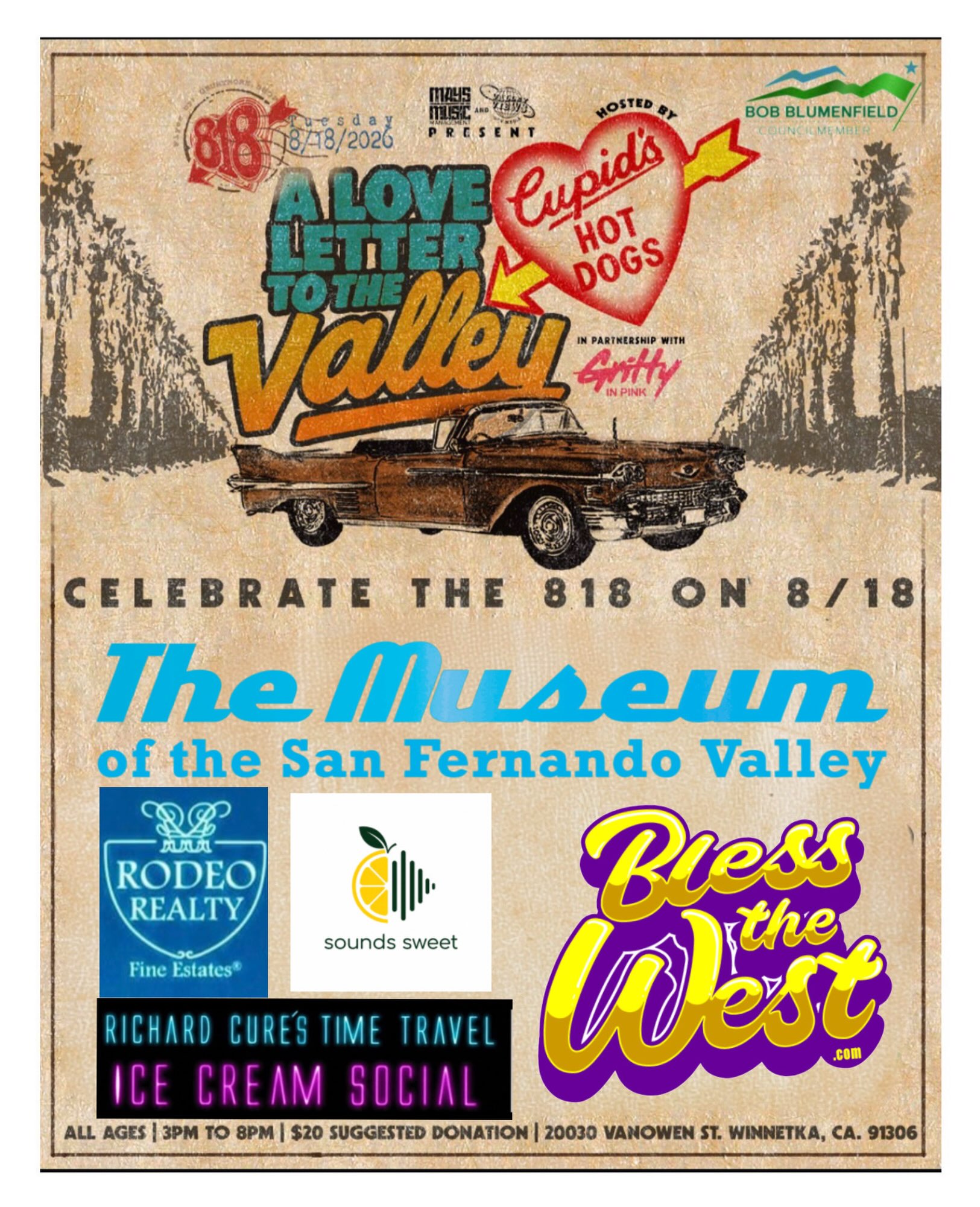 818 day…. We outside again!
Pull up and celebrate with us.
Bless the West Clothing Brand