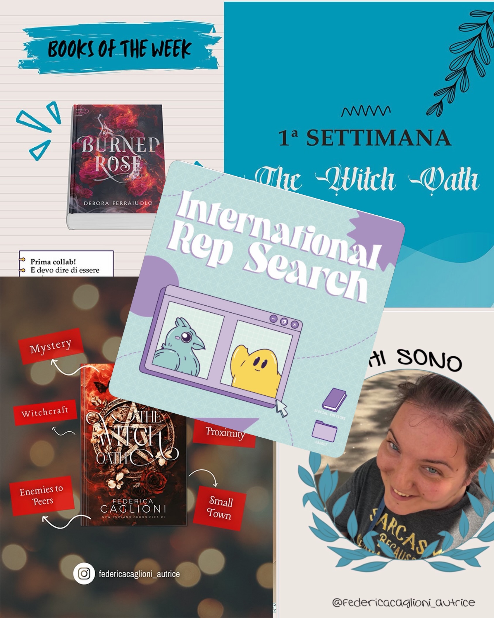#loonarirepsearch02 • ᗯᕼY ᗰE?
Bookblogger e autrice, sul mio profilo si parla di libri e dell'universo che li circonda in ogni momento 😊
Amo anche tutto ciò che li accompagna 🤩 Colleziono segnalibri, gadget e overlays (e candele, taaaante candele) delle avventure (e dei book boyfriend 🤭) che mi hanno fatto battere il cuore e mi piace condividerli con la community (perché certe bellezze vanno mostrate a tuttiiiiii)!
Di @pendragonsshop ho preso e prenderei ia qualunque, soprattutto i segnalibri (ne ho acquistati un'infinità perché erano tutti bellissimi), ma tra tutte le edizioni speciali che hanno fatto amo quelle di Legendborn, Bloodmarked e Oathbound 😍
Wish me luck per poter collaborare con Pendragons Shop 🍀
#bookishgirl #wishmeluck #federicacaglioni #pendragonsshop