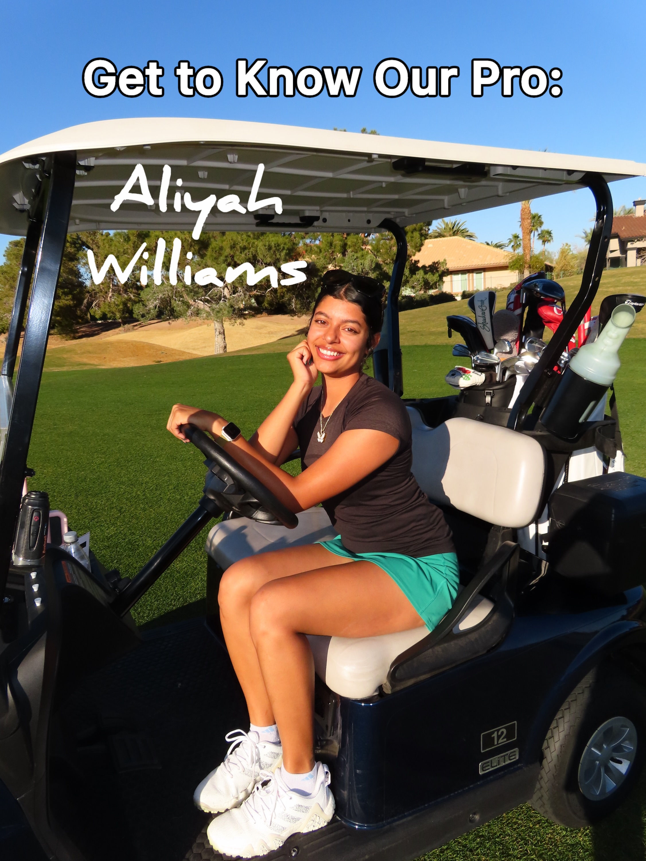 Get to know our pro: @aliyah22w_
#gettoknowme #progolfer #golfgirl #golf #girlgolfer