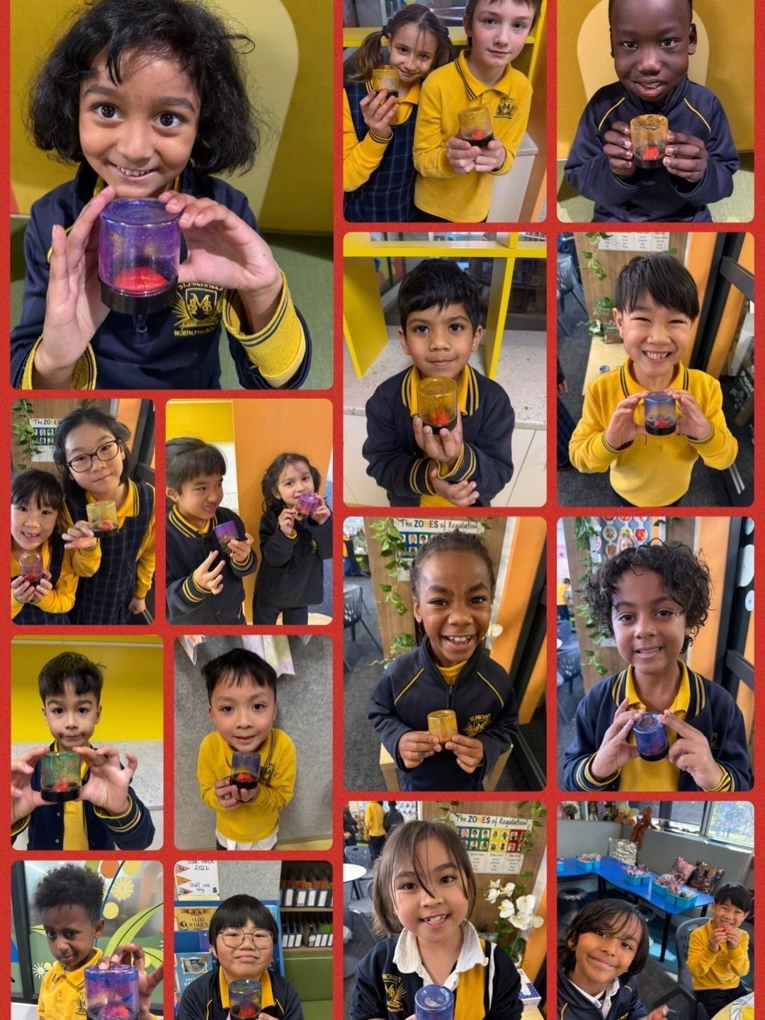 Uluṟu snow globes!!
Last week the 1/2a visited the Northern Territory as part of their inquiry studies. They have been learning about the formation of Uluṟu and the landmarks in the NT.
Have a look at their snow globes 💡🌏