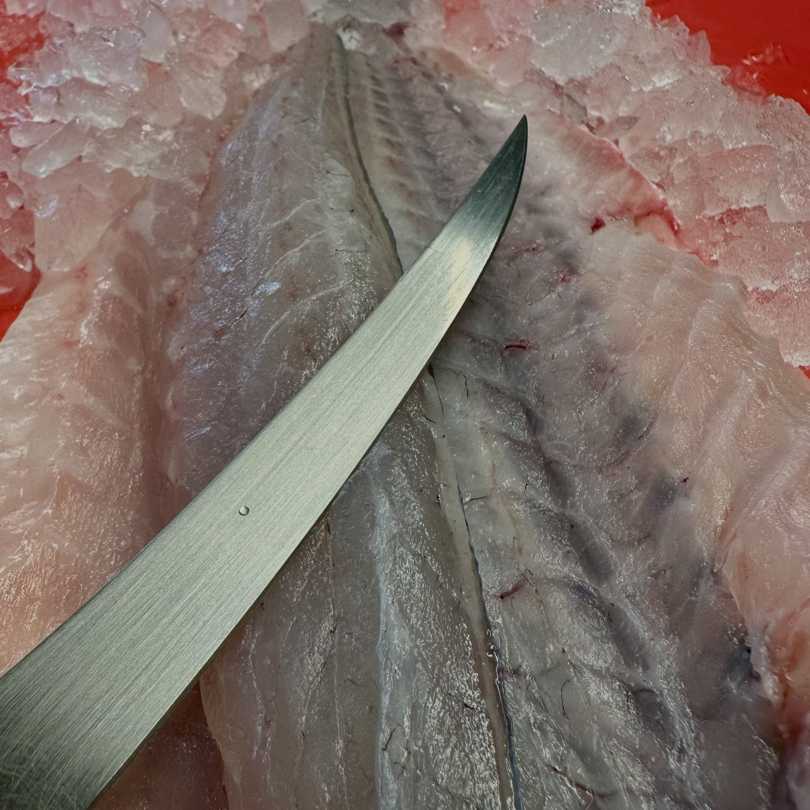 Fresh off the knife 🔪🐟 What’s your favorite way to eat branzino?