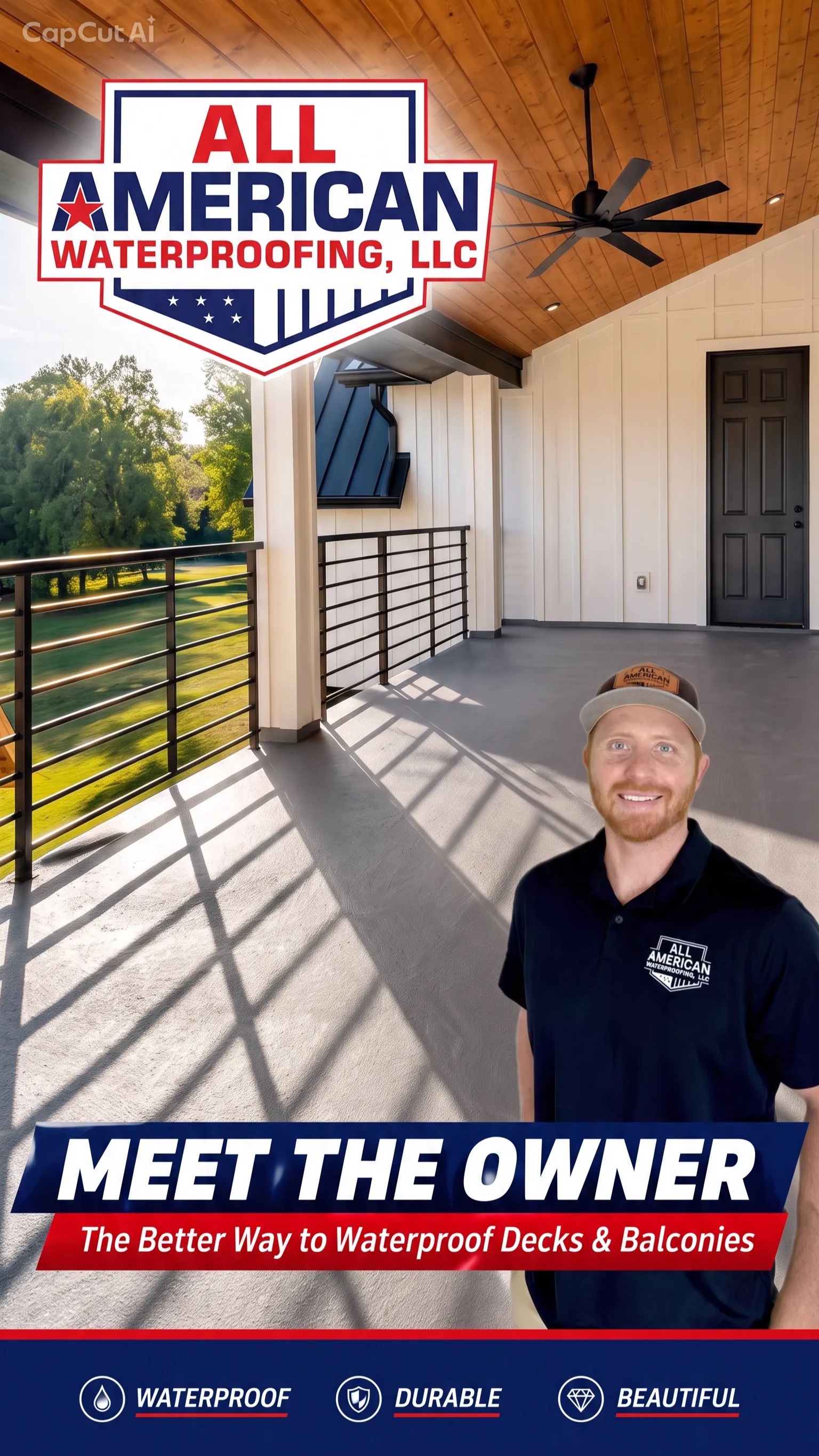 Meet the owner behind All American Waterproofing LLC! 🇺🇸
I wanted to take a moment to introduce myself and show you exactly what goes into the waterproofing systems I install for decks and balconies.
In this video, I walk you through the step-by-step process and explain how our system is applied directly over plywood to create a durable, fully waterproof, walkable surface with the look and feel of concrete.
Whether you're a custom home builder, contractor, property owner, or working on an apartment complex, I’m excited to show you a better solution for waterproof decks and balconies.
Take a look at the process, and if you have a project coming up, feel free to reach out!
📞 (629) 274-0565
🌐 www.aa-waterproofing.com
#Waterproofing #DeckWaterproofing #BalconyWaterproofing #CustomHomes #HomeBuilder #Construction #MiddleTennessee #AllAmericanWaterproofing