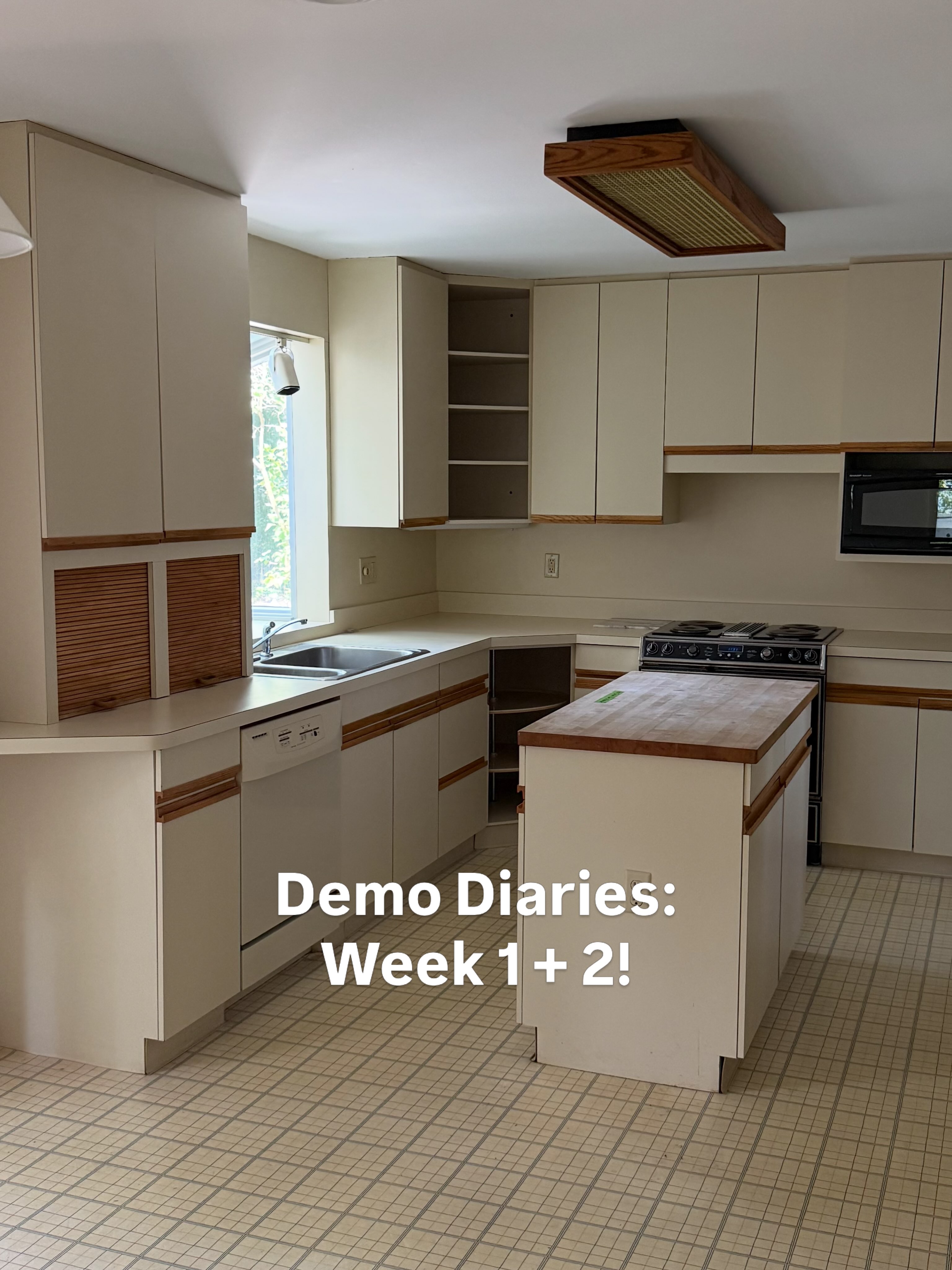 DEMO DIARIES: Week 1 + 2 🔨
It gets real ugly before it gets real pretty. It’s been so exciting watching the old kitchen come down and our dream kitchen slowly start to take shape. There’s still a long way to go, but seeing the vision come to life piece by piece has made all the dust and demo worth it!
Can’t wait to keep sharing the progress with you over the next several weeks 🫶🏼