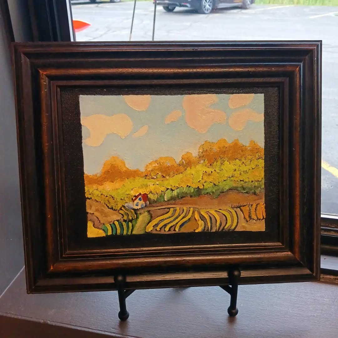 "Cottage" by Lenny Nagler.