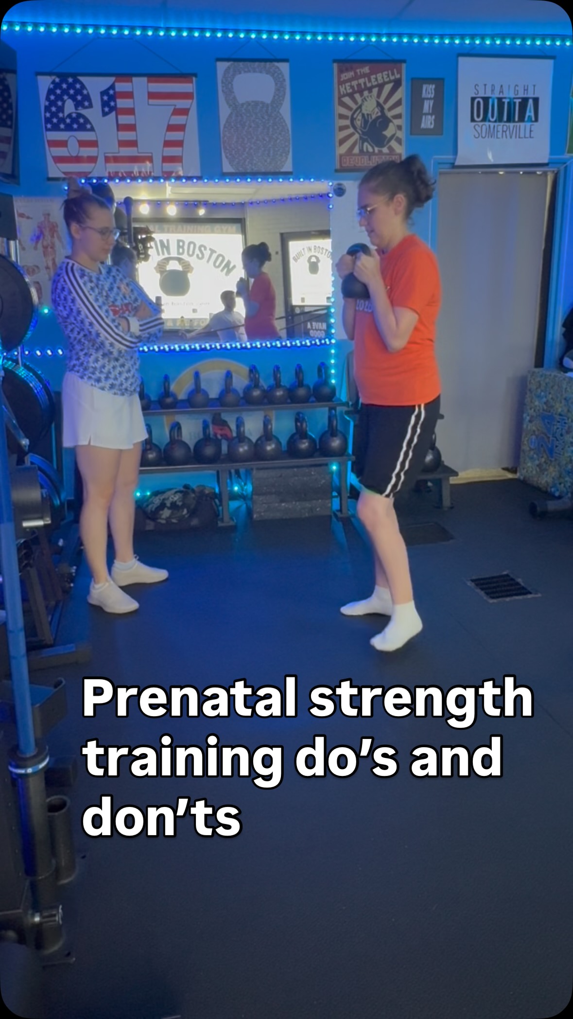 Pregnancy is not a reason to stop moving! The research is clear: strength training during pregnancy, done right, leads to smoother labor and faster postpartum recovery.
Here’s a look at how we train our prenatal clients safely and effectively, featuring our member Catherine, who has been showing up and putting in the work every step of the way.
Upper body strength, lower body stability, and core support — all adjusted and coached in real time to make sure every movement feels right for where she is in her pregnancy.
Shoutout to Catherine for letting us share her journey 💪🏼