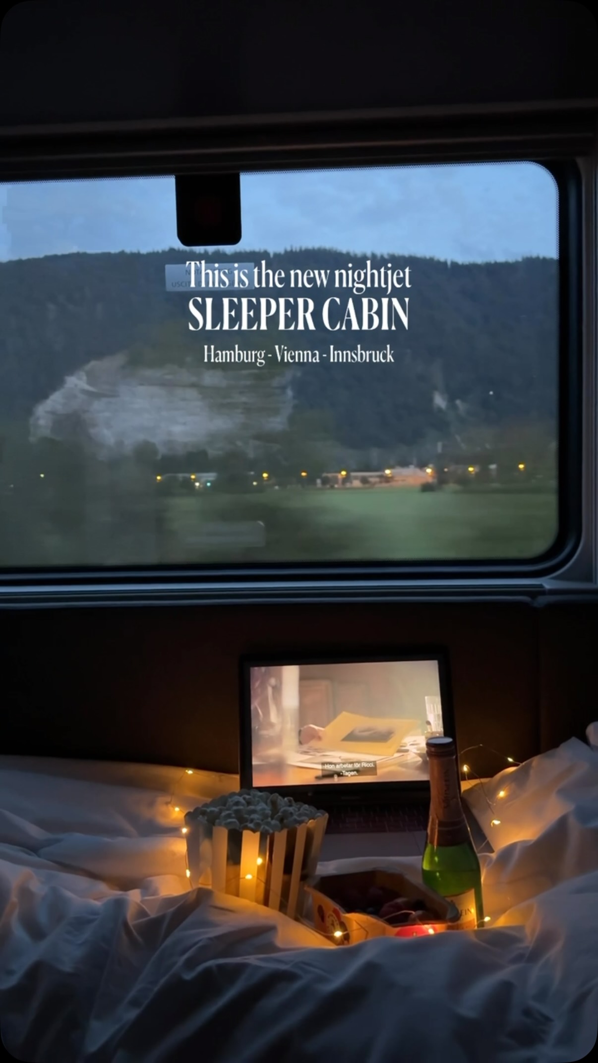 Want more train content in your feed? Welcome to @therailvoyage 🤍🚂 for all the scenic lovers
This is the nightjet new generation night train 🌙
“New” in the world of trains at least 🤭 it first launched end of 2023 & now they have expanded to include more routes
💡 what’s so special about it?
~ we booked the sleeper cabin which has 2 beds alongside the window
~ you can also book a mini cabin for 1-2 people which is like a Japanese capsule hotel
~ or a couchette for 4 people
🗺️ WHERE YOU CAN TAKE THIS TRAIN
🇩🇪 🇦🇹🇨🇭Hamburg to Innsbruck, Vienna, Basel & Zurich
🇩🇪🇮🇹 Munich to Florence & Rome
🇦🇹 Vienna to Florence & Rome
🇦🇹 🇳🇱 Vienna & Innsbruck to Amsterdam
🎫 book tickets at nightjet.com
🚂 operated by @unsereoebb
NIGHT TRAIN TIPS
💦 always bring water (even though you get some onboard)
🍿 you can buy snacks onboard from a menu, but if you want something special — buy before boarding
🎥 entertainment: download a movie, music or audio books before boarding - sometimes internet is bad
💭 have you tried it yet?
ENJOY!
• sleeper train Europe • new night train • train travel • Europe bucket list