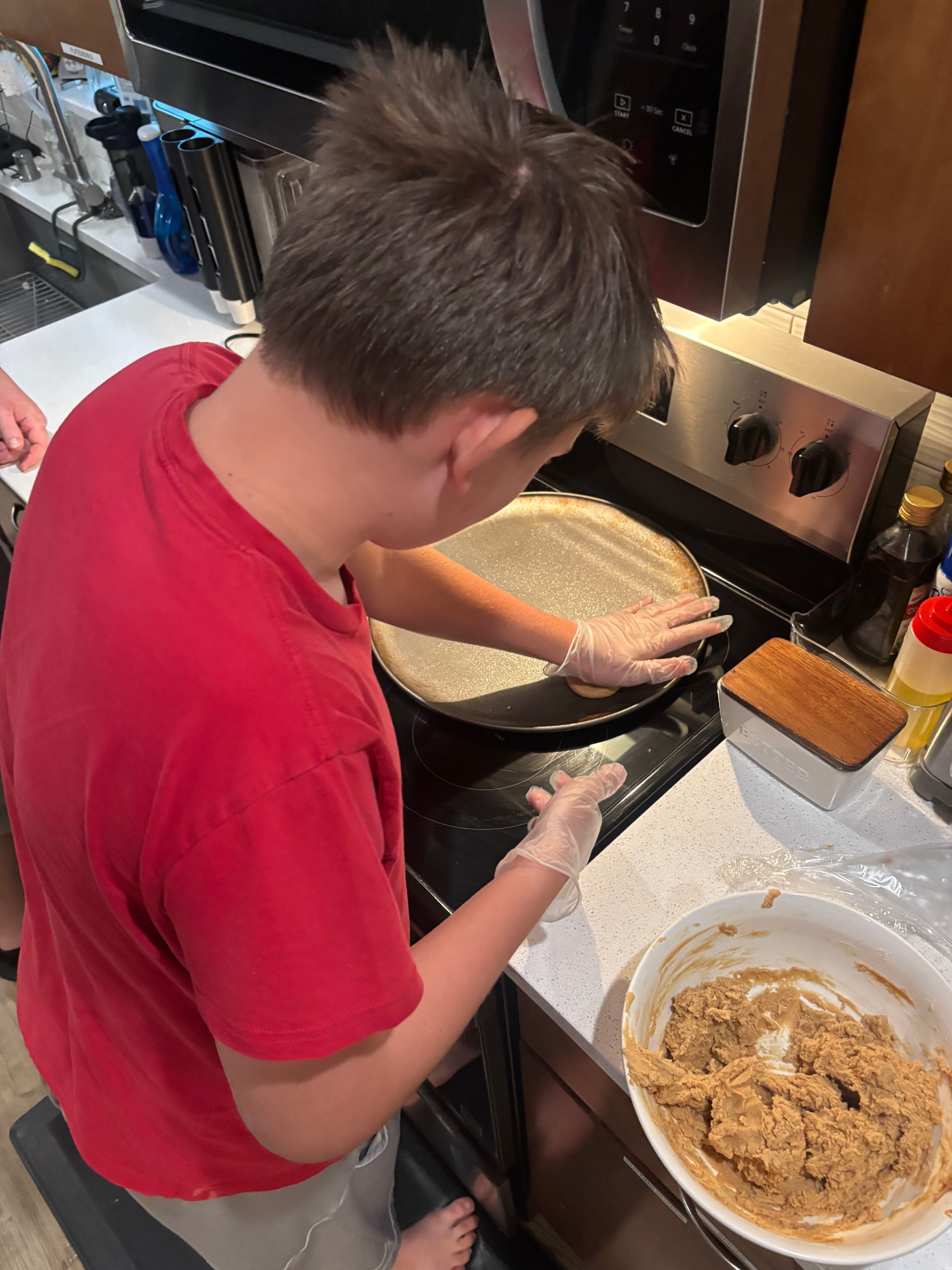 Cookies, anyone? It’s always such a treat (pun intended) when we have a child in the house who loves to bake. J takes his baking to the next level with all the care and commitment of a professional baker.
And, boy, does the house smell delicious!
Being able to care for others, doing something that reminds them of home in positive ways…all part of a child feeling safe enough to begin to do the work to heal from trauma in their lives.
#fostercare
#traumacare
#kidsbake