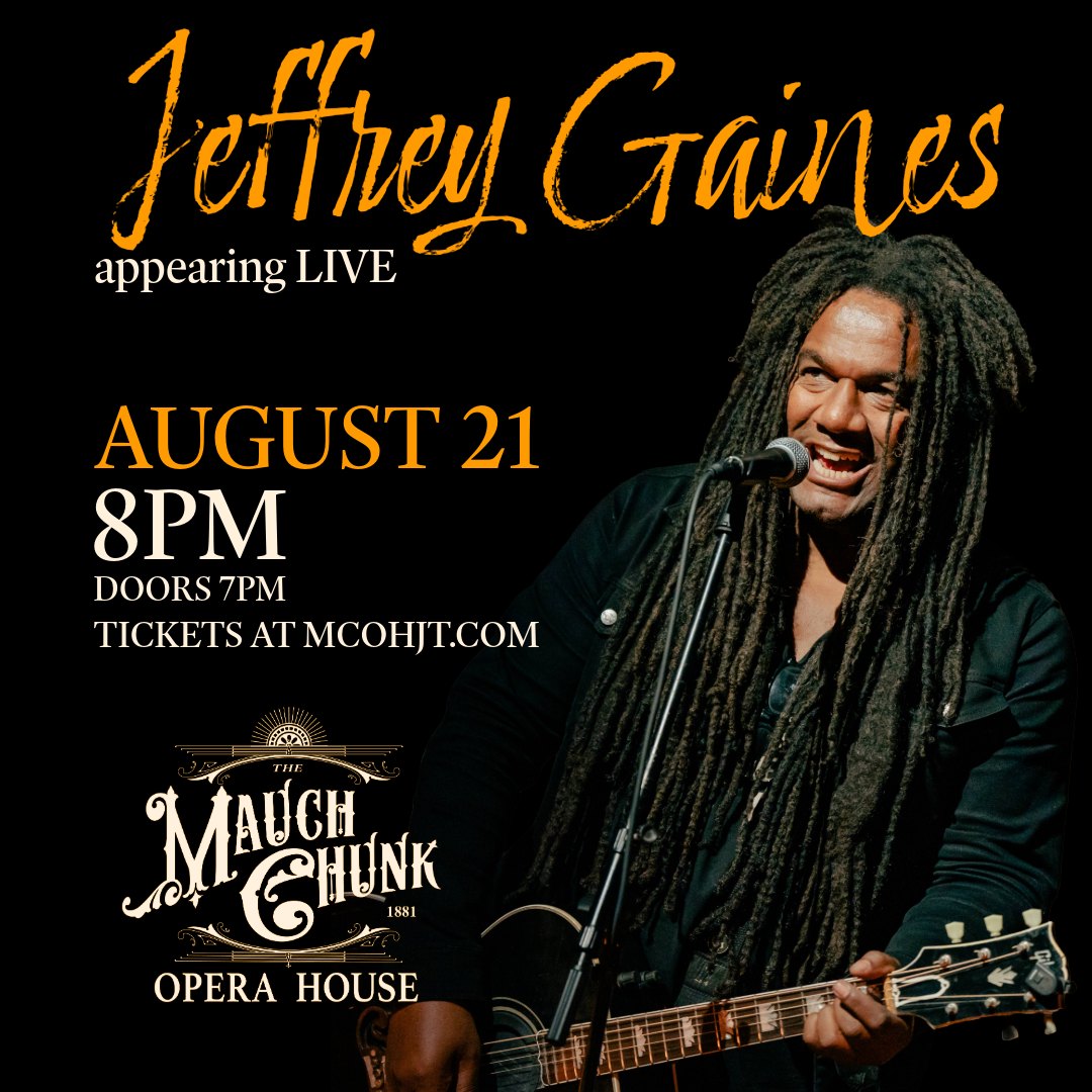 Tonight! Join us for an evening with singer songwriter Jeffrey Gaines. Doors at 7 PM, show at 8.
Get tickets at mcohjt.com
