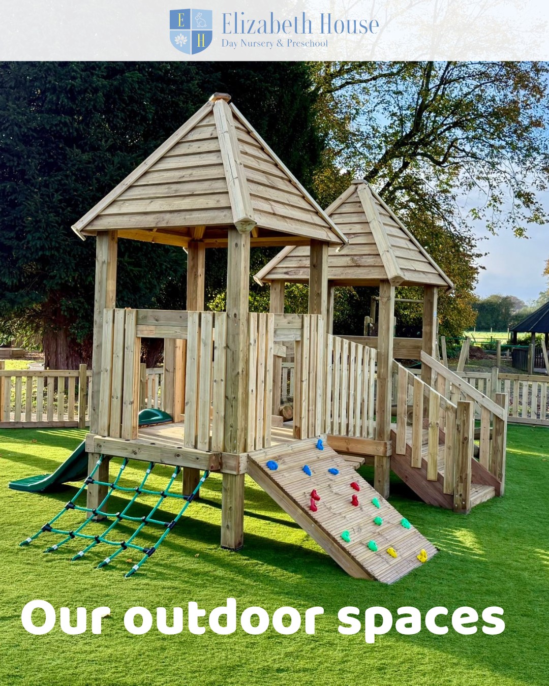 Elizabeth House offers children plenty of space to enjoy the outdoors.
Our age groups have access to dedicated gardens and playgrounds designed around their stage of development, from a sensory garden and climbing equipment for our youngest children to free-flow outdoor play for Upper School. ๐
Click the link in bio to find out more about us.
#preschool #elizabethhousenursery #nursery #earlyyears #eyfs #wallingford #oxfordshire #outdoorspaces #outdoorlearning
