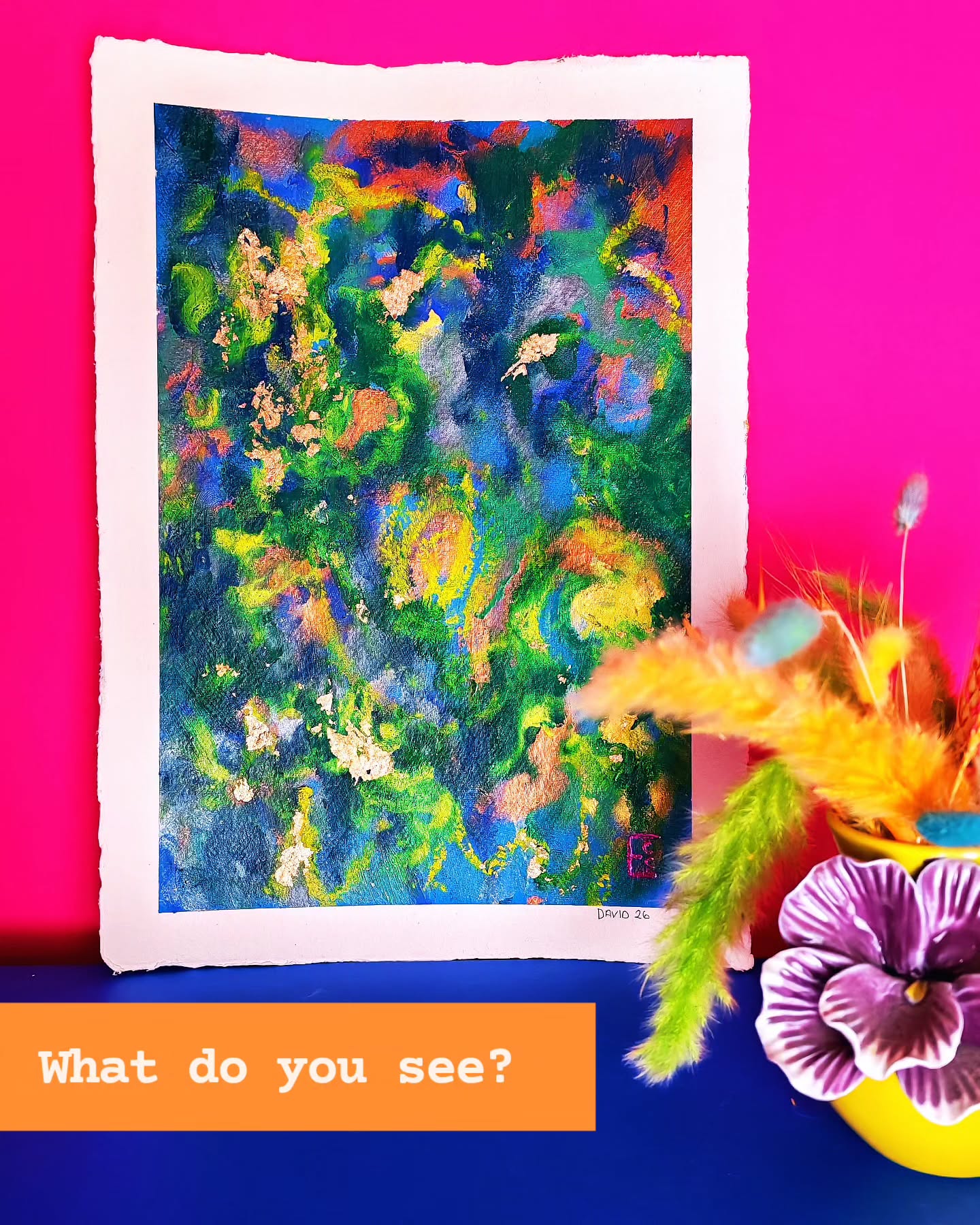 My most recent painting wasn't about the final 'ta da!' - it was about the feelings that were evoked.
The guided message spoke to her deeply.
The oil chosen was for something specific.
The guided Oracle card pull - took her to a place she had forgotten.
This is what my paintings do for people.
It can be visceral, emotional and have a deep connection.
How wonderful to experience this!
#memories #spiritualconnection #artistlife #divination