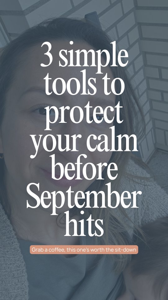 I recorded this instead of going live, so you can watch whenever works for you💛
Three simple tools to protect your calm before September hits, plus something I've been sitting on for a few weeks. Grab a coffee, this one's worth the sit-down.
This week: Day Retreat €137, Weekend €212. Bring a friend, save an extra €11 each. Book before Friday midnight for 3 free BSF classes, one per pillar.
Questions? Drop them below or DM me.