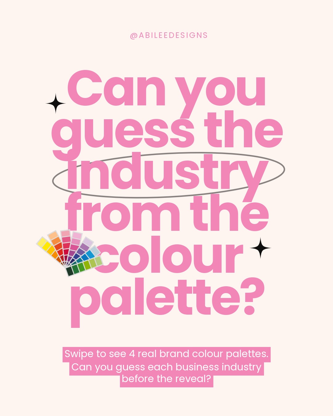 Think you can tell what the industry is just from the colour palette? 👀 I’m putting you to the test!
I love to name the colours in my brand palettes based on the business, its personality or its story, so there are a few sneaky clues hidden in each one!!
Look at the palette and see if you can guess the industry before the reveal 👉
No cheating 👀 Let me know how many you got right!
#graphicdesigner #branddesigner #logodesigner #branding colourpalette