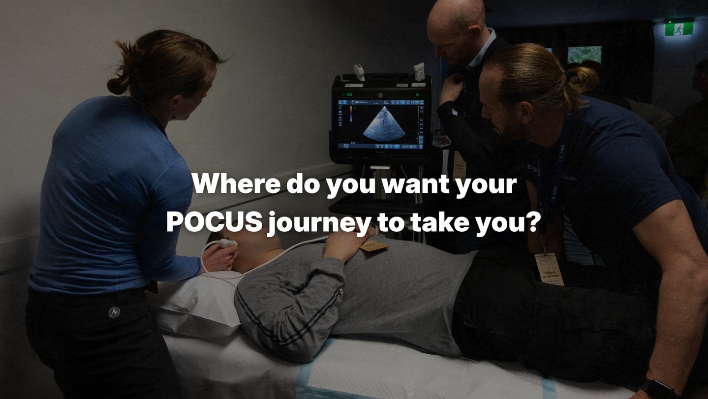Future in Focus starts with one question...
Where do you want your POCUS journey to take you?
Whether it's your department's POCUS program, new ways of teaching, new techniques, refining commonly practised scans or simply becoming more confident with the probe in your hand, we'd love to hear what's next on your POCUS journey.
Tell us in the comments 👇