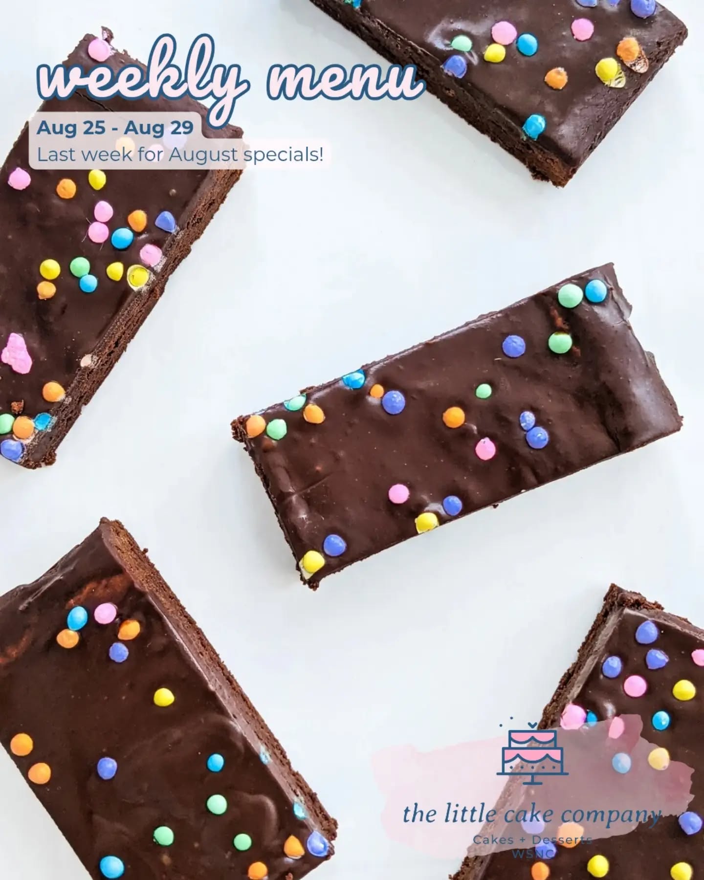 Happy Tuesday! This is the last week to try our August specials, come and get 'em! β¨
