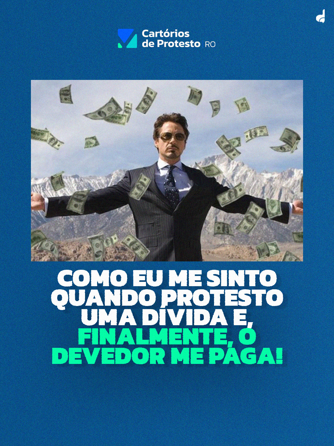 A sensação de quando você já estava quase desistindo de receber aquela dívida…
E aí chega a mensagem: “Pagamento realizado.”
Aí a gente entende que, às vezes, o devedor só precisava de um incentivo para colocar a dívida em dia.
O protesto é uma forma segura e formal de comprovar a inadimplência e pode contribuir para estimular o devedor a regularizar o débito.
Tem uma dívida vencida para receber?
Não deixe a cobrança se arrastar. Informe-se sobre o protesto e veja se ele pode ser utilizado no seu caso!
IEPTBRO #CartóriodeProtestoRO #ProtestodeDívida