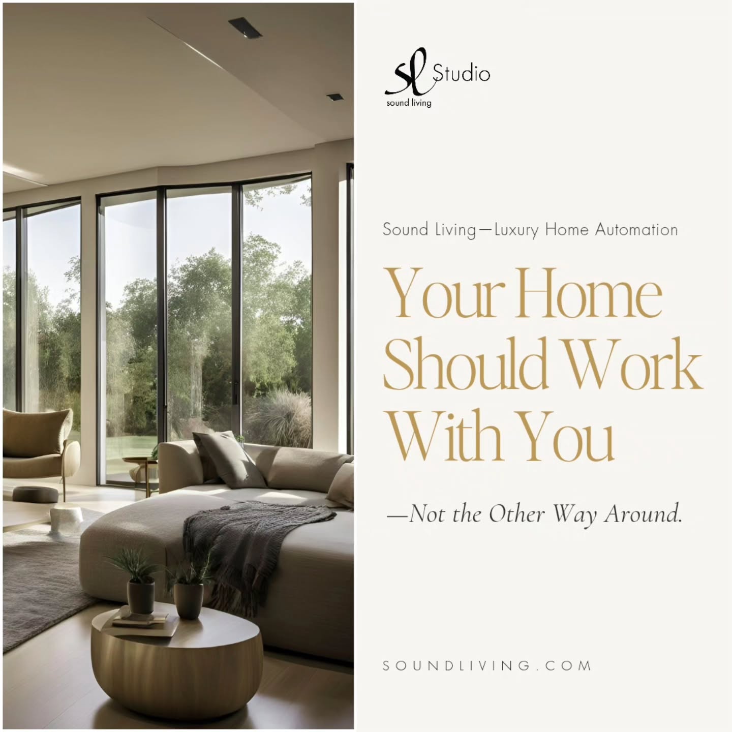 From shades that rise with the morning to lighting that sets the mood, entertainment ready for movie night, and one-touch control when you’re heading out the door— thoughtful home automation makes everyday living feel effortless.
Because true luxury isn’t more technology. It’s technology that quietly works in the background, simplifying the moments that make a house feel like home.
Designed around the way you live.
Experience smarter living with Sound Living.
#SoundLiving #LuxuryHomeAutomation #SmartHomeDesign #BarringtonIL