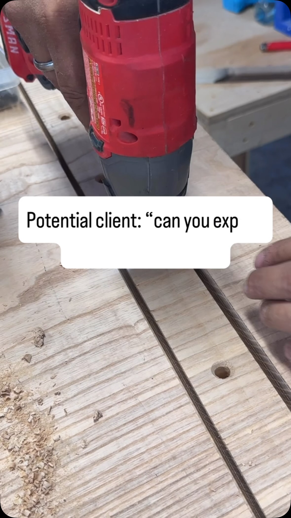 Communication is key! #customwoodwork #customwoodworking #woodworking #customerservice #fyp