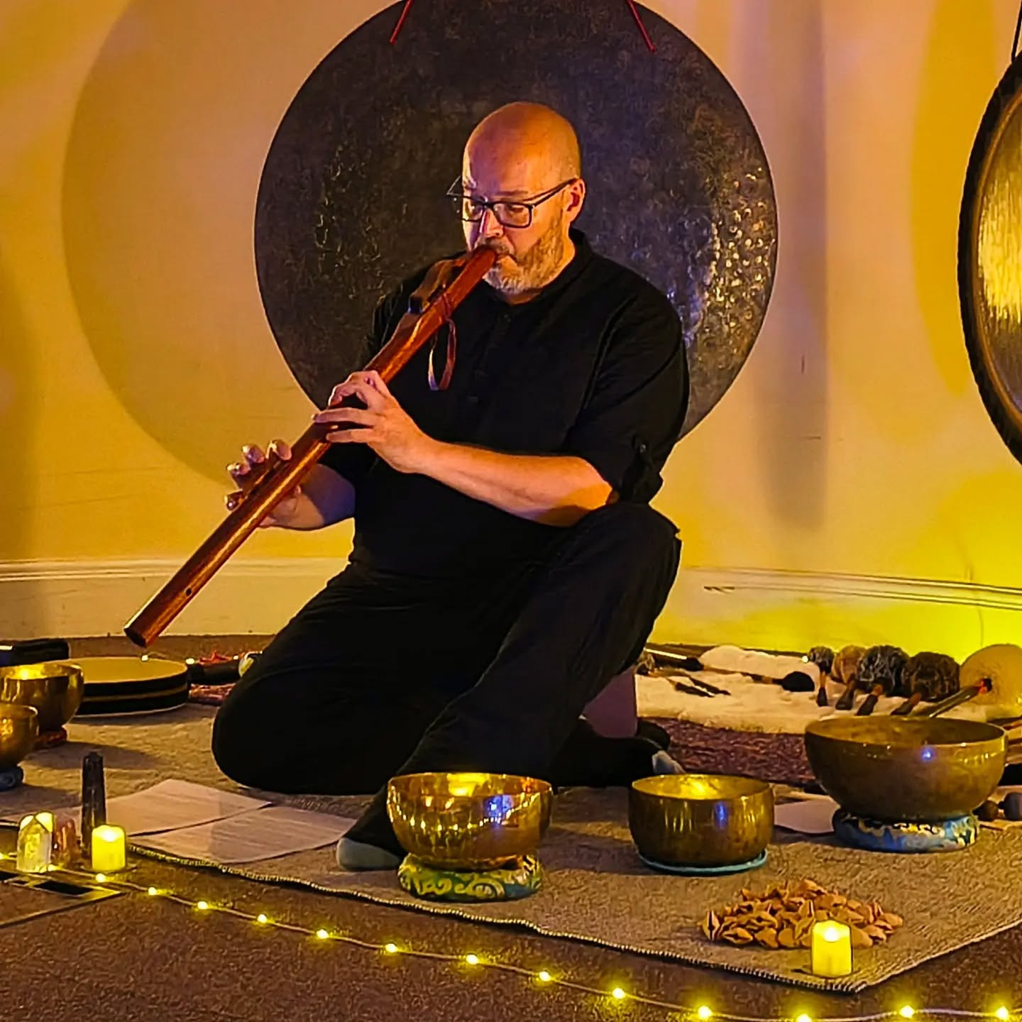 People who attend my sound baths have often asked if I benefit from the sound. My answer is always "absolutely yes!"
One thing I have discovered since I trained as a sound therapist is that playing a Native American-style flute (NASF) can be profoundly therapeutic for myself. A few minutes of playing one of my NASFs has previously helped slow my breathing, lower my blood pressure, instantly clear headaches, reduce feelings of stress and leave me feeling calm and focused.
Of all the instruments I use in my sound baths, the NASF is the one that I personally feel the most immediate benefit from in the room.
Do you have a favourite instrument that you've experienced during sound baths?
My next Sound Bath Meditation sessions at Manor House Library are on Sunday 6th and 20th September at 8pm. More details via my website: www.harmonycomplementarytherapy.com/sound-baths
Book now to experience the healing power of sound.