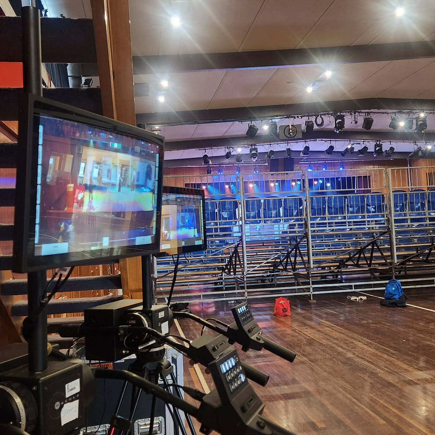 This week we deployed two @martinprofessional Macula Followspot Systems which we paired with our @ayrtondigital Mistral TC Spots for this fantastic school production. The Macula System allowed students to operate from behind the temporary seating structure hidden from the audience whilst also getting the fixtures in the best position possible given the school didnt have dedicated followspot positions. The show also utilised more Ayrton Mistrals throughout the rig aswell as Martin Mac Aura XIPs and @_showtechnology PixPar3s. Controlled from an MA3 that was programmed and operated by the student tech crew.
Clear Systems also supplied additional radio mic systems and a Stage/conductor camera kit.