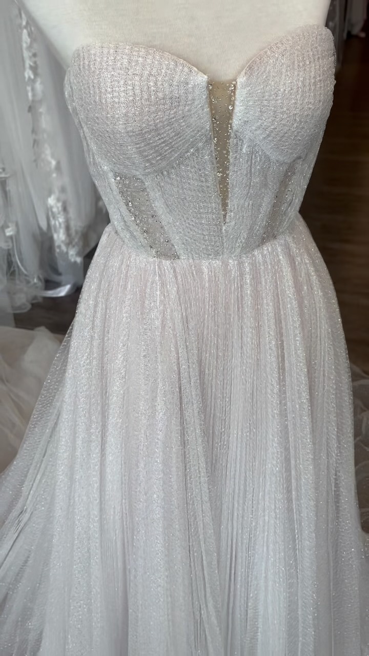 @evieyoungbridal Lucinda is on the rack and ready to be worn for the last time 💖