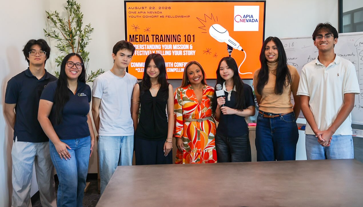 Thank you @patranya for media training our Fall 2026 Youth Fellows! 🎤
Our fellows are advocating for policies that empower AANHPI communities across Nevada, and they now have the skills to share their experiences, perspectives, and priorities with clarity and confidence. 💪✨
#Advocacy #MediaTraining