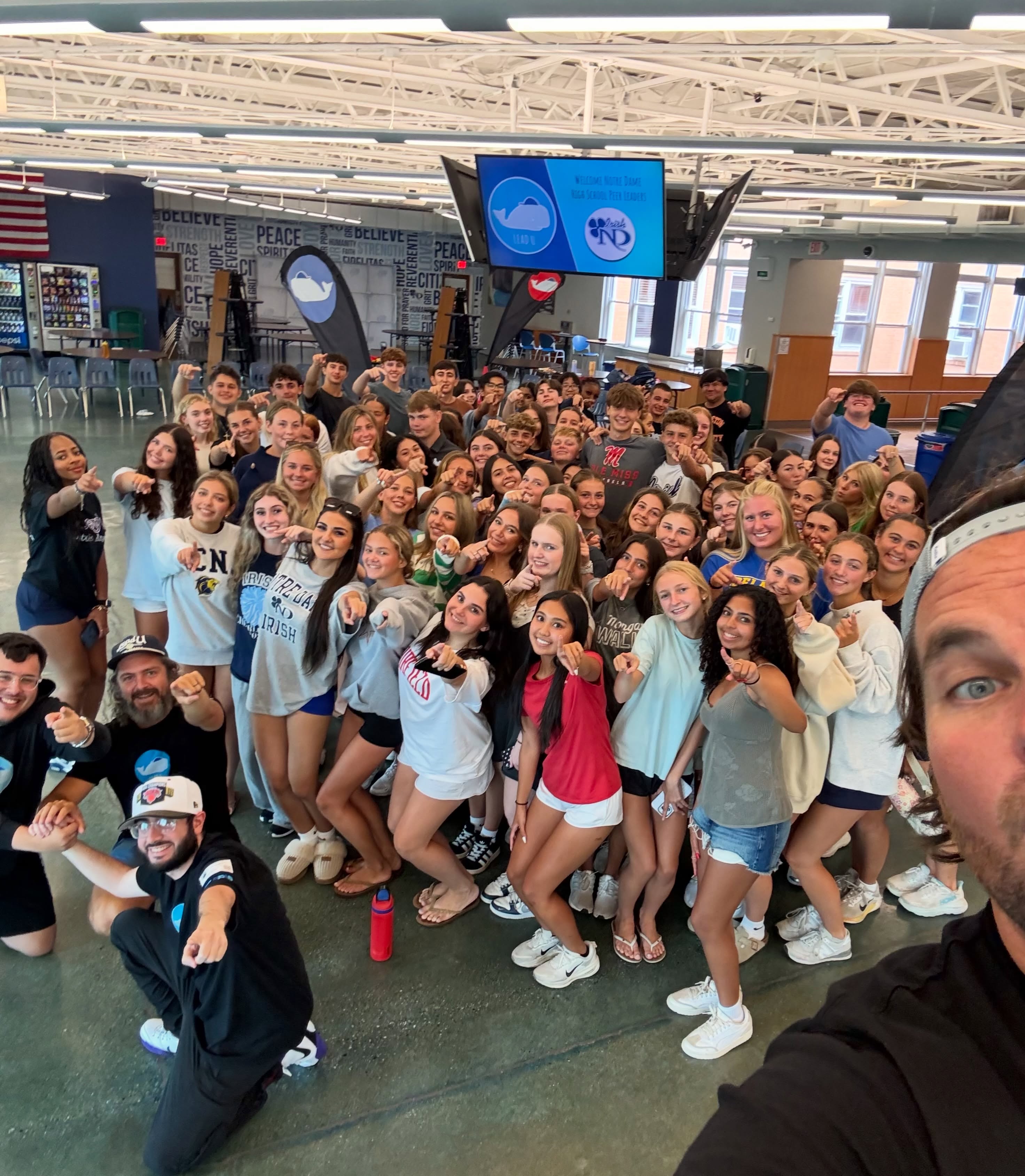 Nothing but good vibes at Notre Dame ๐ฏ
We had such an awesome day with the Peer Leaders at Notre Dame High School! Two fun filled hours as we did what we do best - play and reflect. Their positive energy really shined through as we got to connect and prep for the school year ahead.
Thank you leaders and we canโt wait to see you again soon!
