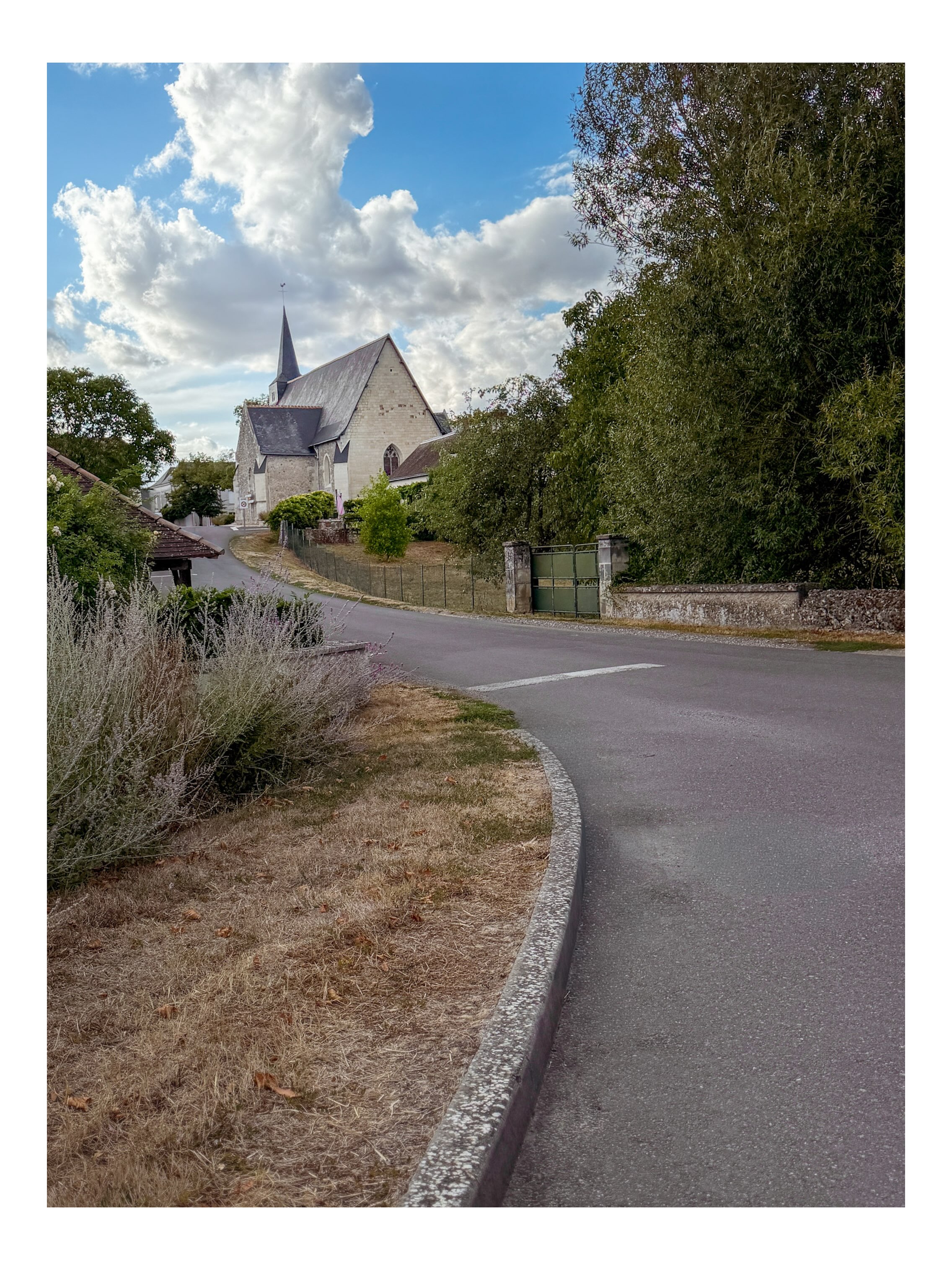 I love being in France and out on my bicycle. It’s my happy place. You get to see so many pretty villages.