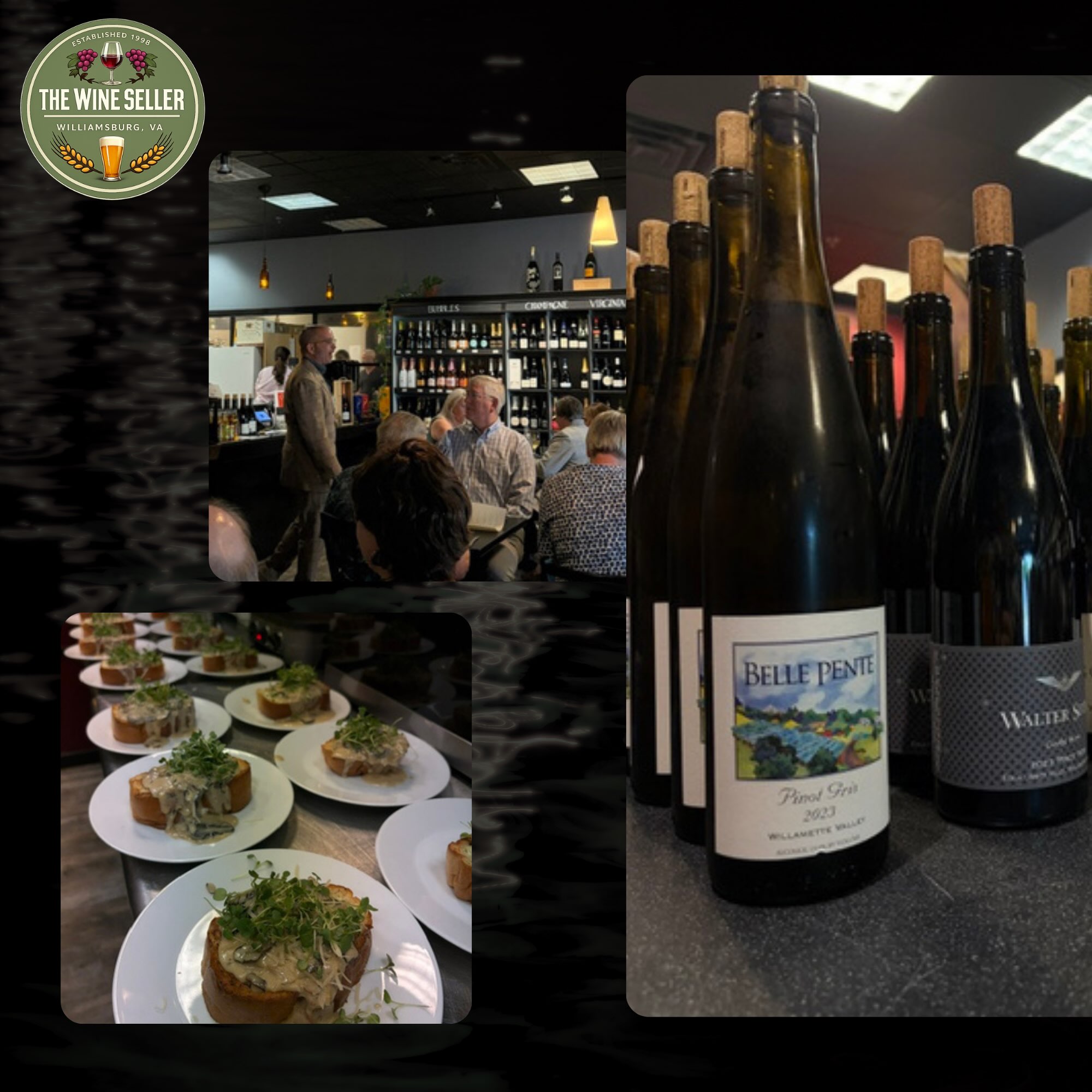 The Wine Seller hosted the most incredible Oregon Wine dinner, featuring some of the most incredible wines! Thank you for inviting our Tidewater sales rep, Patrick Farrell, for an evening of phenomenal food and wine. We love showing off the best of the west!