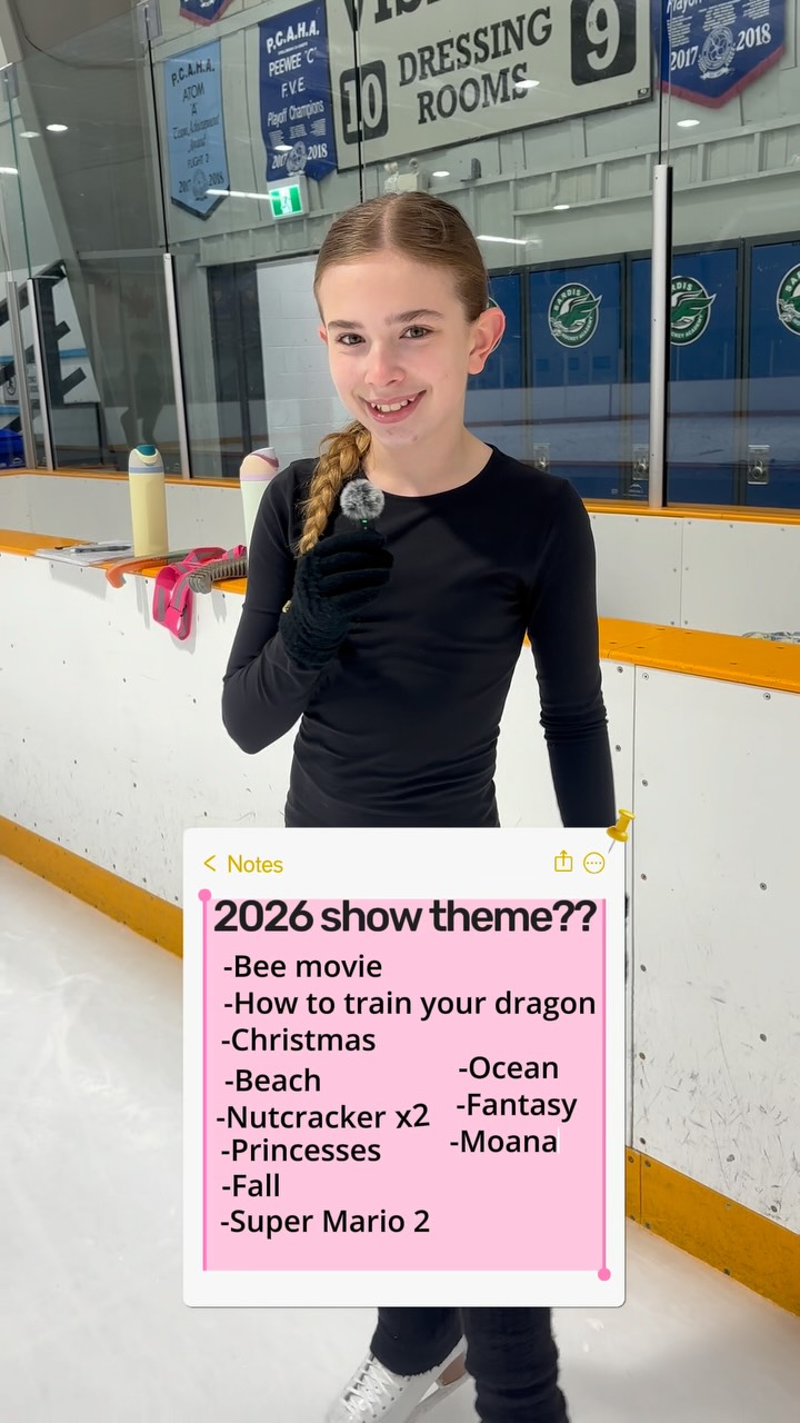 The 2026 Cheam SC Ice Show is in the planning stage! Any guesses of what this years theme might be??β¦. π€