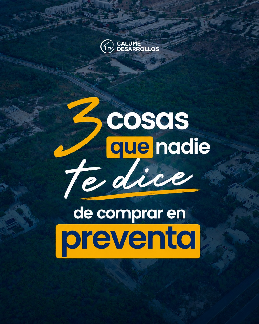 Comprar en preventa puede ser una gran oportunidad… siempre que sepas qué mirar antes de invertir 👀🏡
La ubicación, el respaldo de la desarrolladora y el acompañamiento después de la entrega también forman parte de una buena decisión✨
En Calume creemos que invertir con visión empieza con información, claridad y confianza.
Conoce 3 cosas que vale la pena considerar antes de comprar en preventa →
#InversionInmobiliaria #BienesRaicesMerida #InmueblesMerida #MeridaYucatan #DesarrollosInmobiliarios