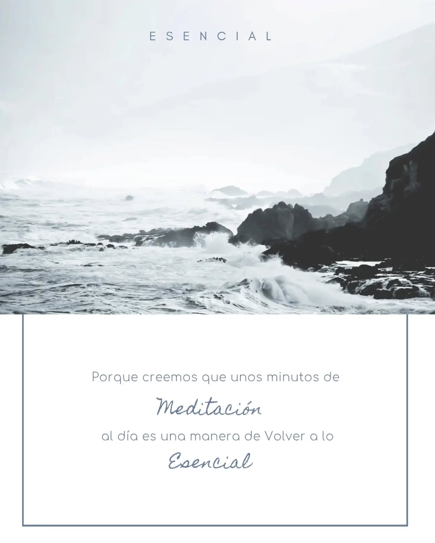 Una vez por semana hacemos un pausa juntos.
Para respirar,
Para soltar,
Para sentir,
Para volver al cuerpo.
Un encuentro gratuito.
Jueves 10: 00am col - 12m Arg
Ven tal como estás.
No necesitas saber meditar.
Solo darte el permiso de estar.
#meditación
#respirar
#volverati
#volveraloesencial