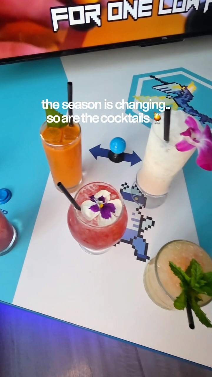 A fresh lineup is on the horizon 👀🍹
#summercocktails #summerdrinks #arcadebar #downtownsanjose