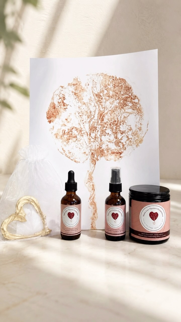 Q: Can I order placenta art or other add-ons without encapsulation?
A: Technically, yes, but I would still need to charge the full service fee.
The service fee reflects the professional handling of your placenta—not the artistic value of the print itself. Whether I am making capsules, a Tree of Life print, cord keepsake, or tincture, much of the work is the same—including pickup and delivery, preparation time, supplies, and thorough sanitizing before and after handling your placenta. For this reason, I offer these as complementary add-ons instead of lower-priced individual services.
Tree of Life prints are simple keepsakes and naturally vary. I’m not a professional artist, and don’t want families paying the full service fee with the expectation that they are purchasing a professionally commissioned piece of artwork. Many families love their original print as is, while others choose to have an artist enhance it later. Check Etsy for this ;)
#treeoflifeprint #placentaencapsulationsandiego #placentacapsules #umbillicalcordkeepsake #placentaart