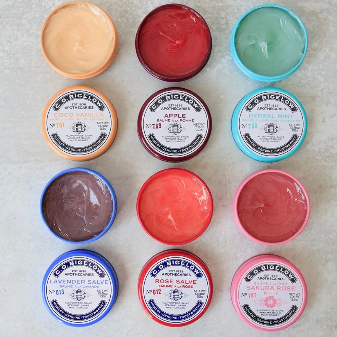 A little tin of goodness ✨ C.O. Bigelow’s iconic salves come in a scent for every mood—from Coco Vanilla and Apple to Lavender, Rose & Herbal Mint. Perfect for your purse, bedside table, or gifting! 💕
@cobigelow | Trade Mart Division