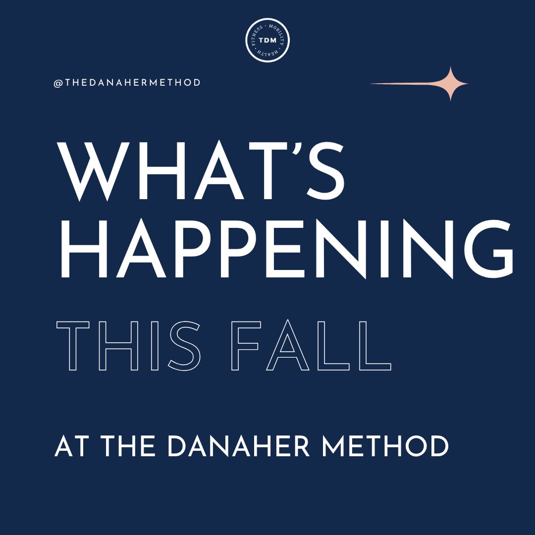 Fall brings a fresh perspective and a new energy. At The Danaher Method, the energy same same but different.
Same Same =
• the same practice rooted in myofascial release, Pilates and Strength.
• Practicing and teaching at our homebase @theflooronatlantic .
• Continue to offer 1:1s and programs designed to make you feel good and strong.
But Different:
• a waitlist for 1:1 but you can still schedule a drop in session using the waitlist feature
• Saturday classes are at a NEW TIME
• Roll & Release, the much loved self-care class, is now on the schedule regularly
As always, I’m here for you for whatever you need. If there’s programing you’d like to see in future seasons, shoot over an email.
To stay in the loop, join our newsletter
➡️thedanahermethod.com/quicklinks