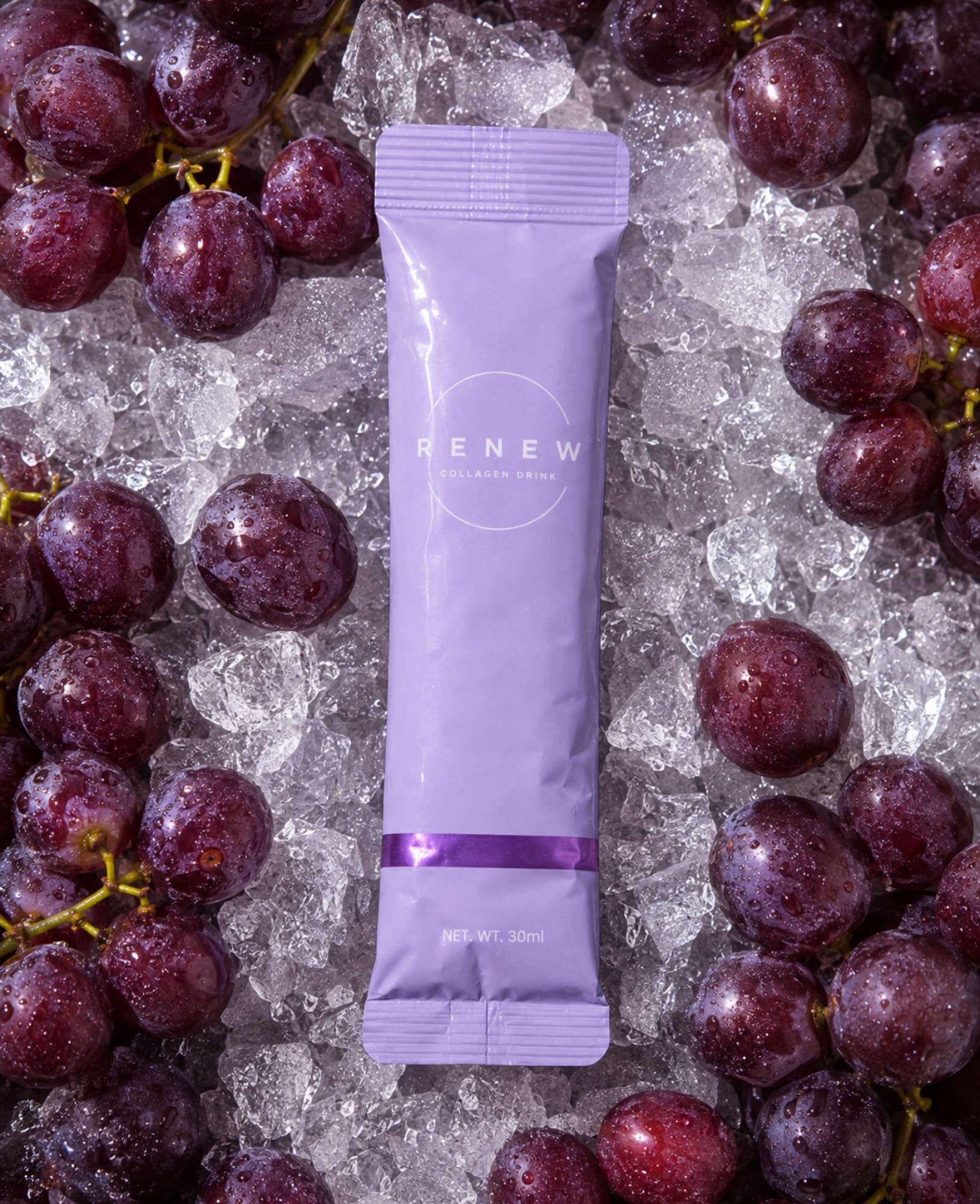 Why liquid collagen? 💧
Unlike powders that need to break down first, liquid collagen is already hydrolysed meaning your body can absorb it faster and more efficiently.
One 30ml shot, chilled and ready to go 🍇
TEAR IT , DRINK IT , GLOW