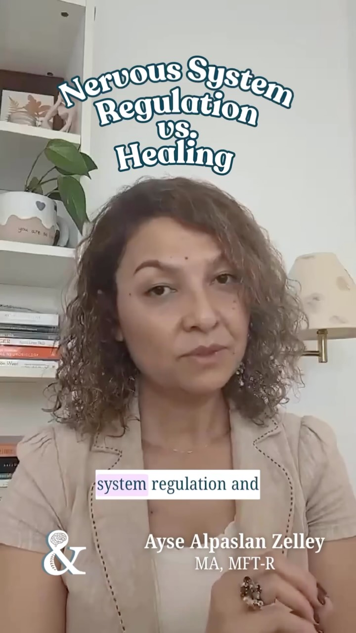 A deep breath can help you feel calmer in the moment. But what happens when the same stress response keeps coming back?
Ayse Alpaslan Zelley, Marriage and Family Therapy Resident at Mind & Body Solutions DC, explains an important distinction between nervous system regulation and nervous system healing.
Regulation gives us tools to navigate what our nervous system is experiencing right now. Breathing, grounding, movement, mindfulness, and other practices can help us return to a more manageable state.
Healing goes deeper. It involves exploring the patterns, experiences, relationships, and triggers that may be contributing to those responses in the first place and, over time, helping the nervous system develop new ways of responding.
We need both. The goal isn’t to regulate ourselves perfectly or never feel activated again. It’s to have tools for the moment while also doing the deeper work that can create meaningful change over time.
#NervousSystemRegulation #NervousSystemHealing #SomaticTherapy #MindBodyConnection #MindAndBodySolutionsDC