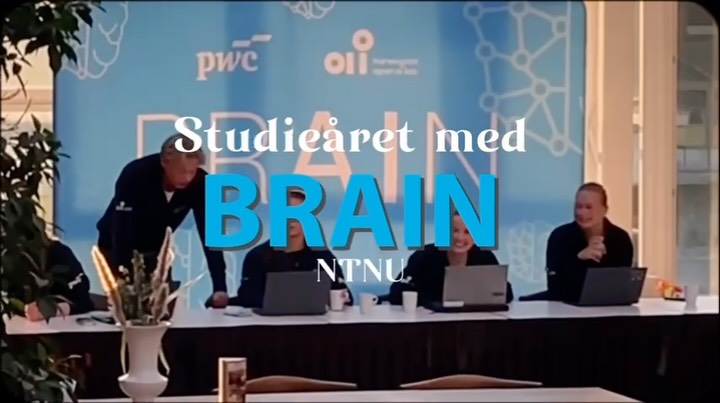 !!SØKNADSFRIST 26. AUGUST!!
BRAIN har opptak!💙 Her får du en liten smakebit på hvordan vi i BRAIN har det🫶
Link til søknadsskjema ligger bio og på brainntnu.no
