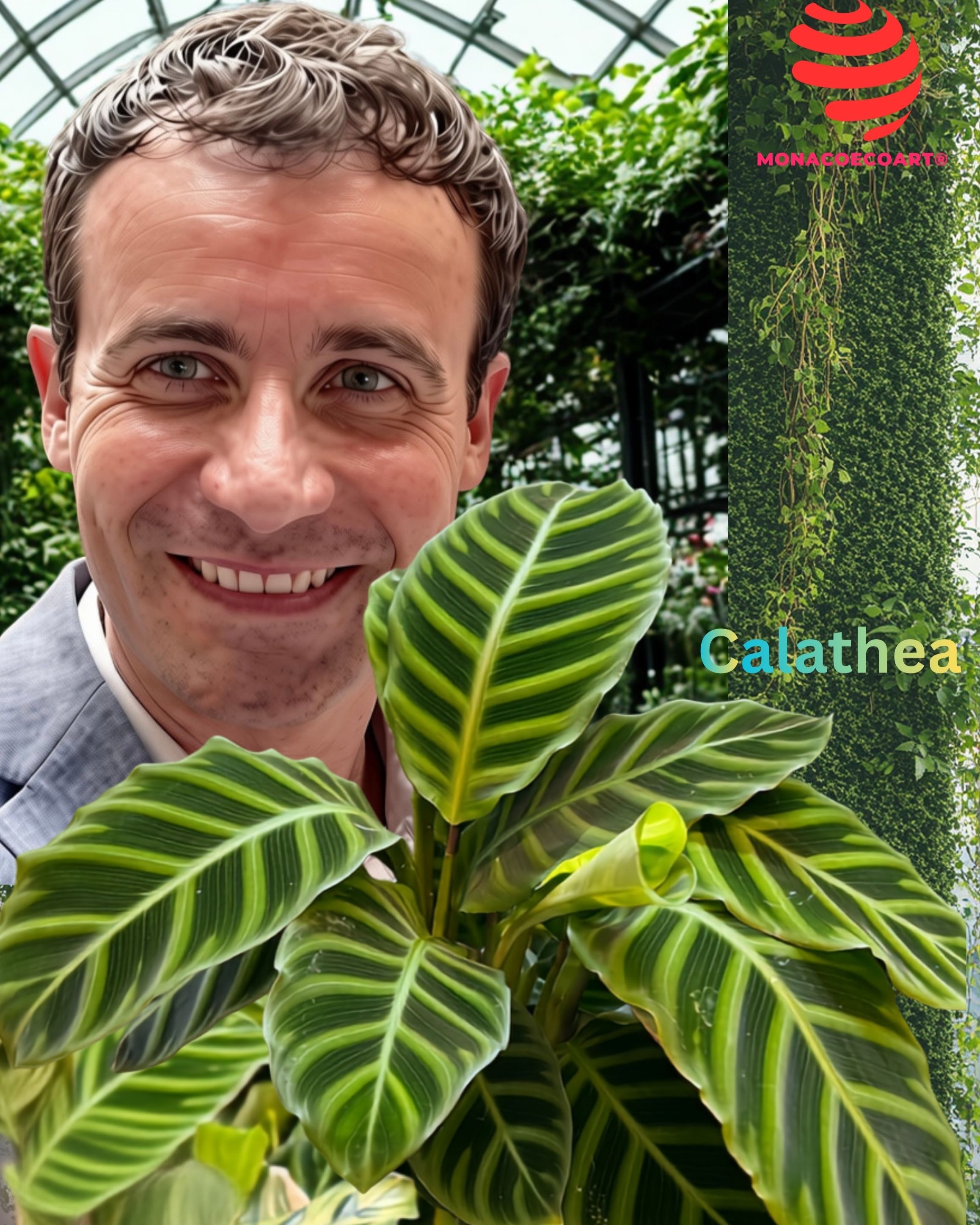 MonacoEcoArt.com #flora #news #calathea #plant #gardeninglife #iloveplants 🌱🌿Calathea is a stunning #tropical #houseplant famous for its #colourful, patterned #leaves, with pink, white, purple, and deep green stripes or spots, and unique ability to move them day and night 🌳⛅🌎 Coming from rain forests in South and Central America, this species loves #warm weather and #shady spaces, being used to taking advantage of the shade of big #trees 🙏🍃Calatheas are called "prayer plants" because their leaves fold up together at night like #hands praying, and they open back up in the morning, to catch the best #sunlight during the day, through a special #swelling at the base of each leaf which acts like a tiny #muscle 🐶🐱🫶 Calathea is completely safe and non-toxic for cats and dogs 🪴💧🌡️Growing tips: 1. Give your plant #bright, indirect #light; 2. Keep the soil slightly damp, without letting it dry out completely; 3. Use filtered, rain, or bottled #water if you can; 4. Keep the environment #wet and #humid; 5. Keep them in a warm room between 18°C and 24°C, away from cold drafts or air conditioning 🌻🎋The Calathea plant symbolises new beginnings, fresh #starts, inner #peace, and resilience, coming from the phrase "to turn over a new leaf Layout and Contents by: © MonacoEcoArt.com