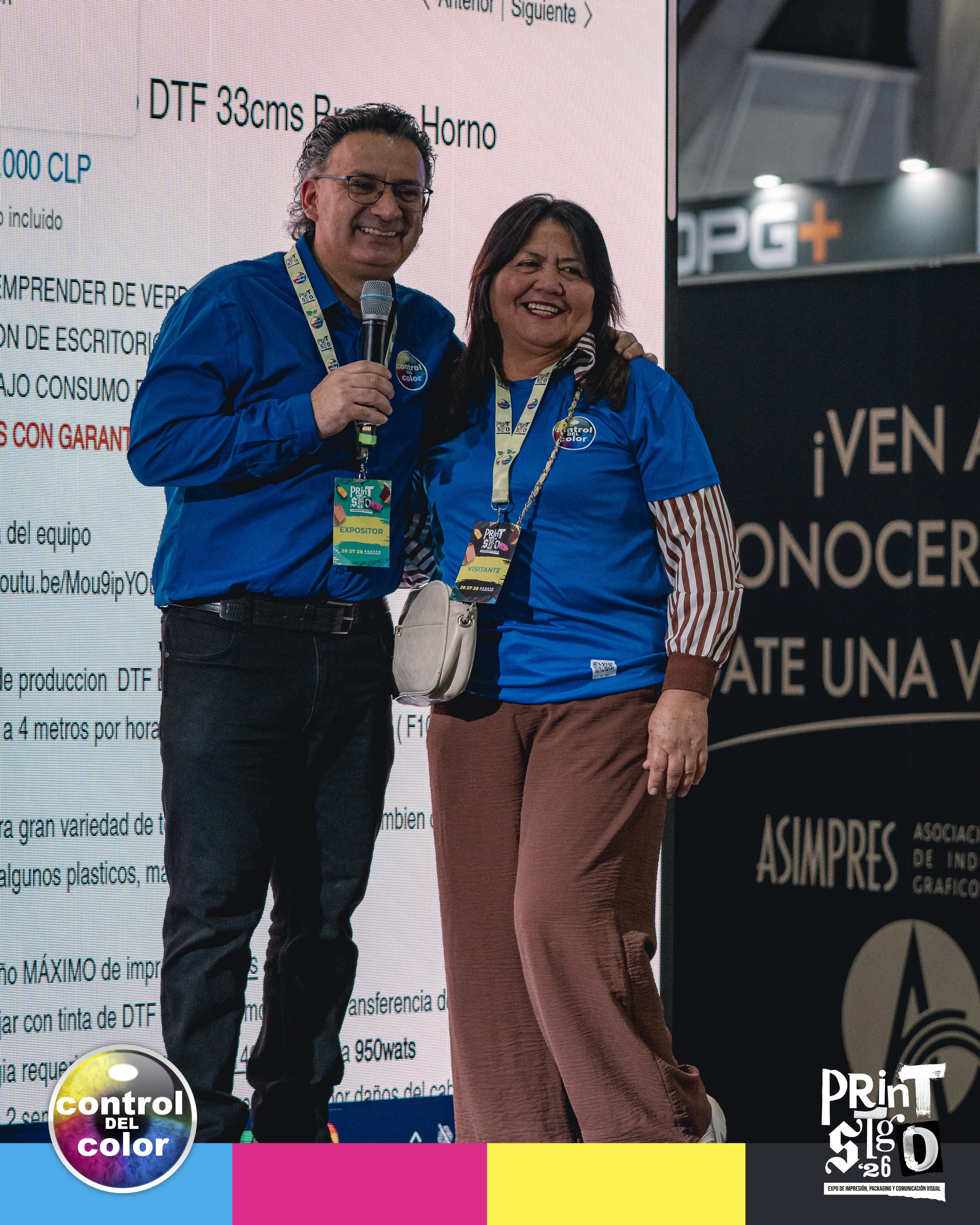 Cerramos una gran jornada en Expo Print 2026 🖨️🎨
Finalizamos esta última jornada premiando a los asistentes de nuestra última charla y compartiendo junto a quienes fueron parte de estos tres días de actividades, tecnología y nuevas experiencias.
Control del Color dijo presente en Expo Print 2026, siendo parte activa de esta gran instancia para la industria de la impresión.
Aún nos queda mucho por compartir, así que atentos a nuestras redes. 👀
#print #controldelcolor #impresión #tecnologia