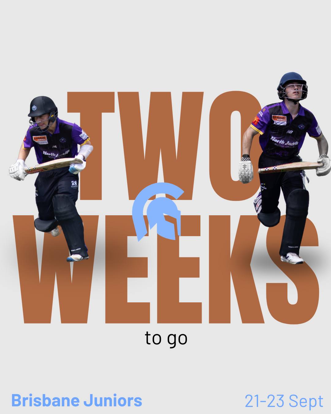 🎯2 weeks, and we're on. Our largest Juniors city is nearly here for 2026. 🏏💥
This time in two weeks, kit is packed, teams are solid, excitement kicking in for tomorrow morning....💪
Mon 21 - Wed 23 September 2026
U12 to U15 - Marchant Park
U16 - Wynnum Manly DCC
U18 - Northern Suburbs DCC