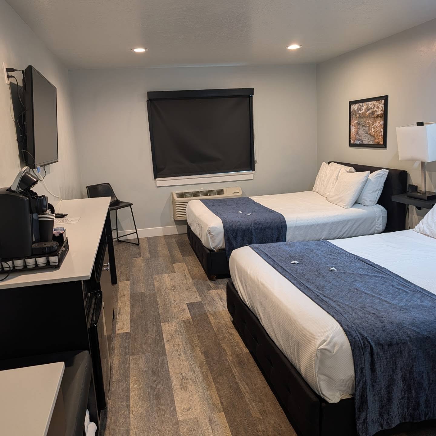 Great double queen rooms for a weekend getaway!