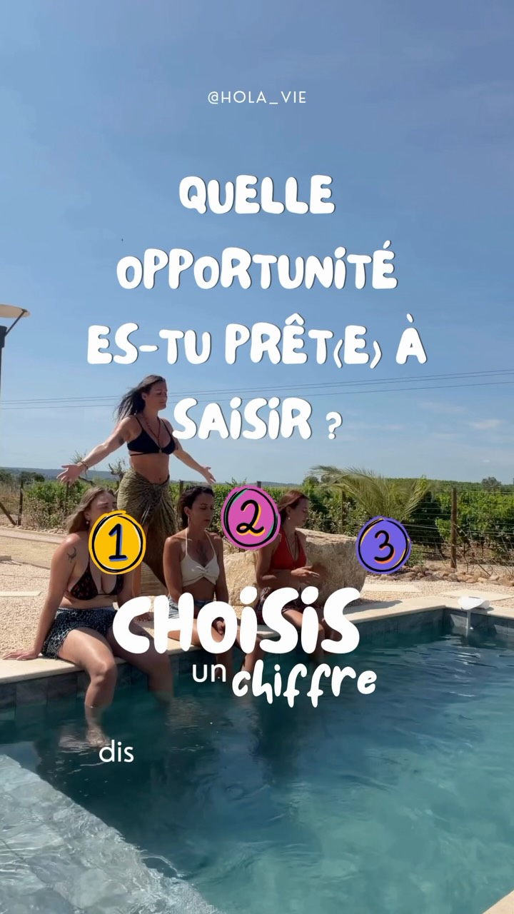 Et si une opportunité était déjà devant toi… mais que tu ne la reconnaissais pas encore ?
On imagine souvent qu’une opportunité doit être immense.
Évidente.
Impossible à manquer.
Mais parfois, elle ressemble simplement à une décision différente.
Une invitation que l’on accepte.
Une personne vers qui l’on ose aller.
Une façon nouvelle de regarder ce que l’on vit.
Alors aujourd’hui, ne cherche pas à deviner.
🤍
Respire quelques secondes et laisse ton intuition choisir entre 1, 2 ou 3.
👇 Écris simplement ton chiffre en commentaire et je t’enverrai ta guidance en message privé.
Quelle opportunité es-tu prêt(e) à saisir ?
Peut-être que la réponse ne te montrera pas quelque chose à attendre…
Mais quelque chose que toi, tu peux choisir de faire maintenant. 🌿
✨ Et si tu aimes ces rendez-vous intuitifs, pense à t’abonner pour recevoir les prochaines guidances.
#tirage #carte #intuitif #guidance #medium