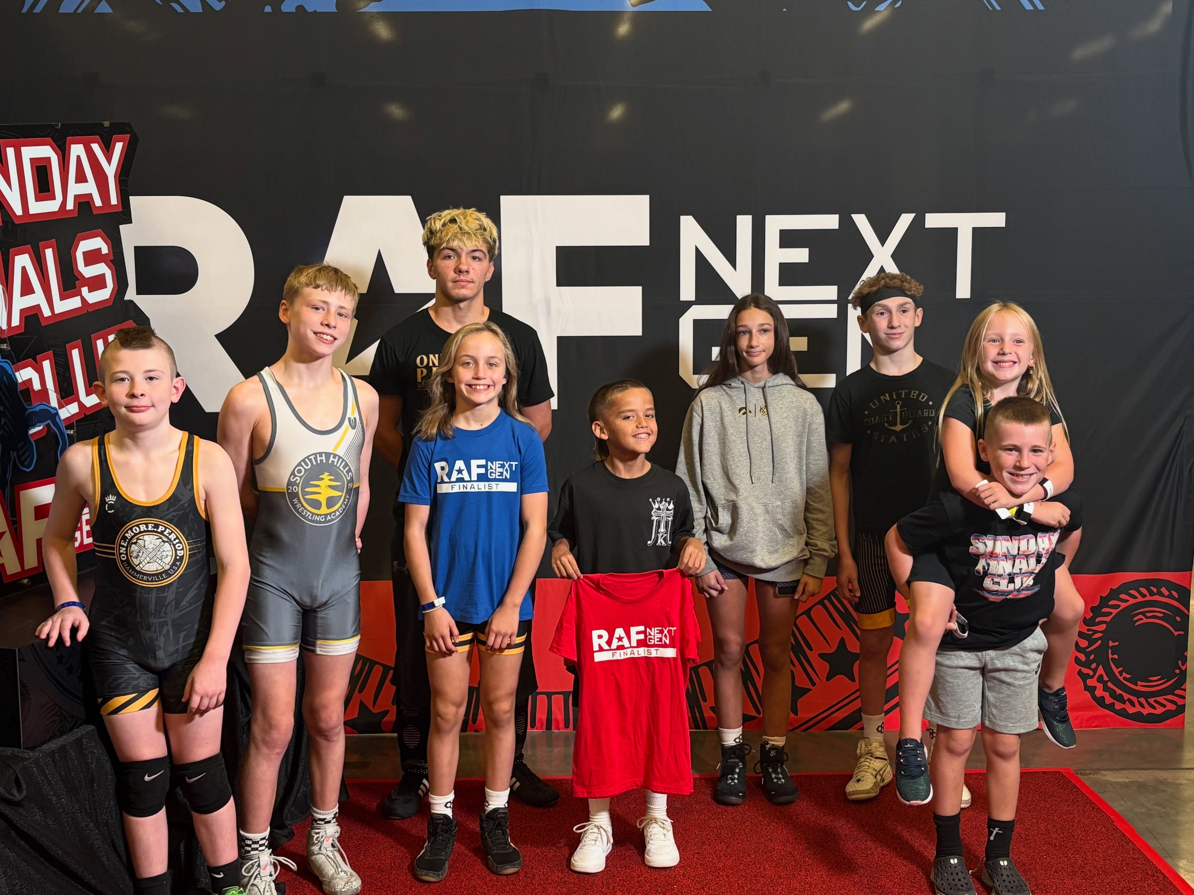 DAY 1 RAF NEXT GEN
4 wrestlers make the finals and 4 others placed!
Watch all of the finalists tomorrow at 2pm on fox nation!