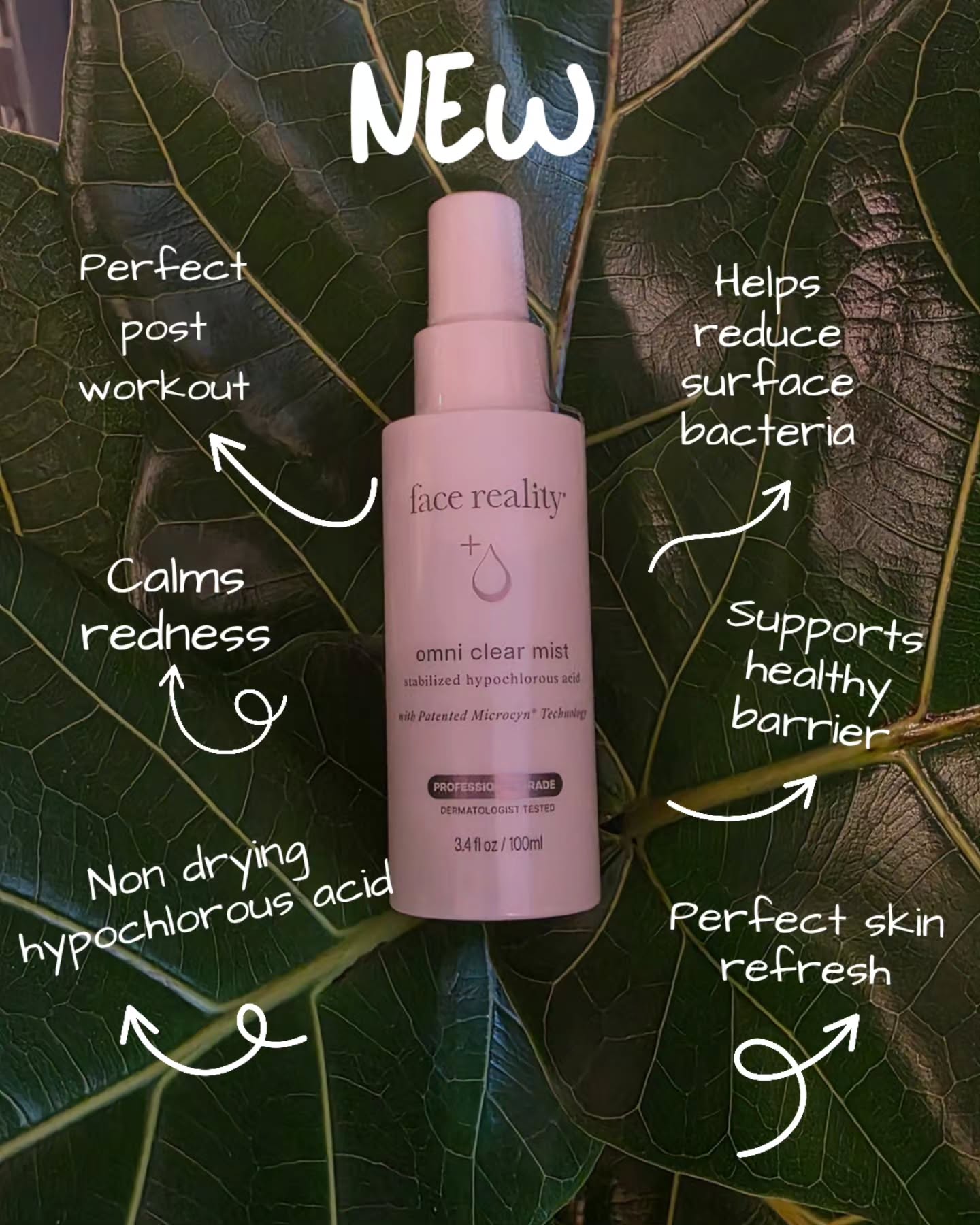✨ OMNI CLEAR MIST | YOUR SKIN’S EVERYDAY BOOST ✨
Perfect for kids in sports, active adults, post-workout, and anytime your skin needs a refreshing reset. 💦
Hypochlorous acid (HOCl) is a gentle, skin-friendly ingredient that helps reduce acne-related bacteria on the skin while supporting a calm, healthy-looking complexion.
🏃♀️ After sports & workouts — refresh your skin after sweat and activity
⚽ For active kids — a simple, gentle addition to their post-sports routine
💪 For adults — great after the gym, running, or outdoor activities
✨ Anytime your skin needs a boost — mist throughout the day to refresh and support your skin
💧 Simple. Gentle. Refreshing.
Spritz on clean skin and let it air dry. Perfect to keep in your gym bag, sports bag, or skincare routine!
#HypochlorousAcid #HOCl #AcneProneSkin #PostWorkoutSkincare #SportsSkincare