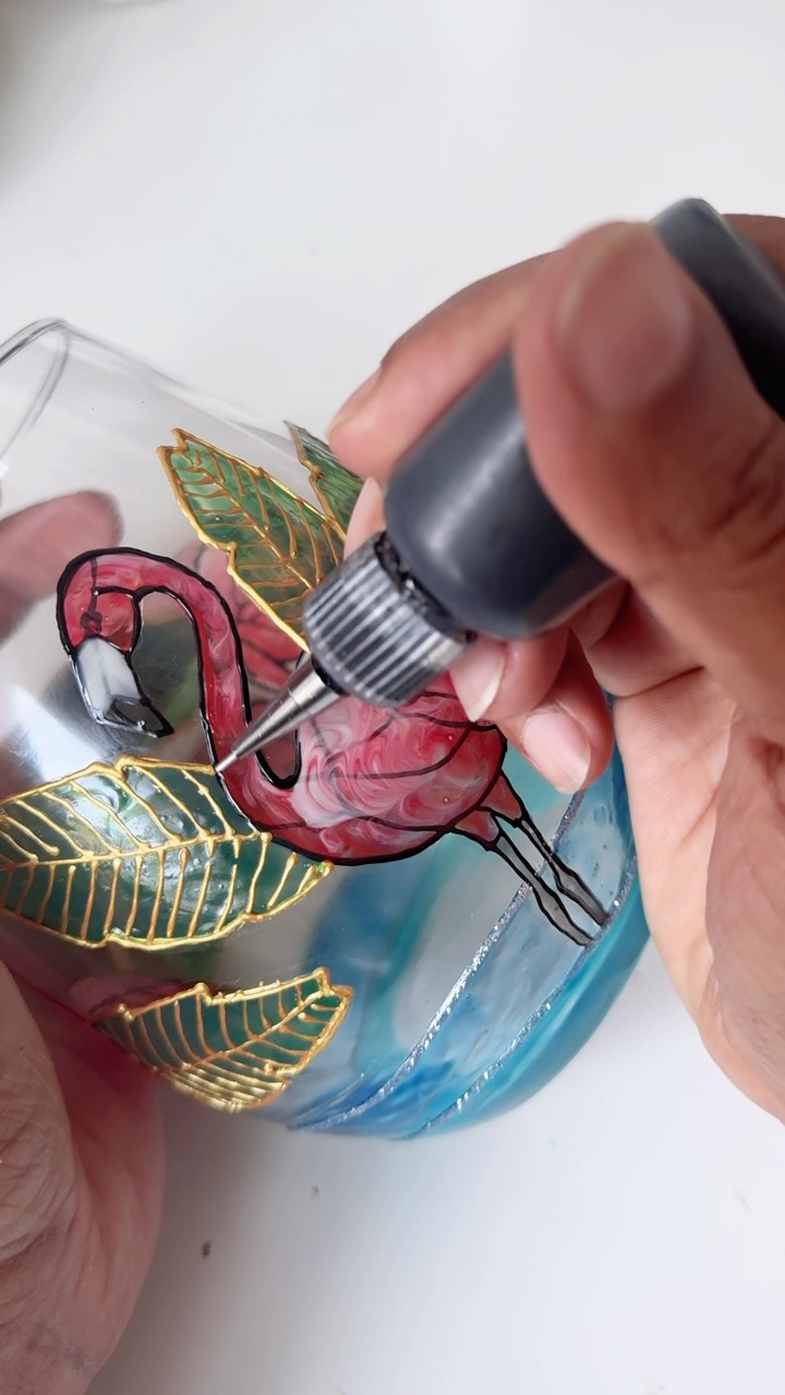 Sometimes a design can be loved by everyone… and still quietly bother the person who made it. 😄
My flamingos have always been one of my most-loved designs, but every time I painted them, there were these tiny little things I wanted to change — the colors, the composition, just the overall feel of it.
Would anyone else have noticed? Probably not. 😂
Did I notice every single time? Absolutely.
So I gave them a little tweak. Nothing dramatic, nothing that screams “new design”… just a few changes that finally made my artist brain go, yes, that’s better.
#SeptemberMagic99 #FlamingoArt #HandPaintedGlassware #StainedGlassInspired #ArtistAtWork